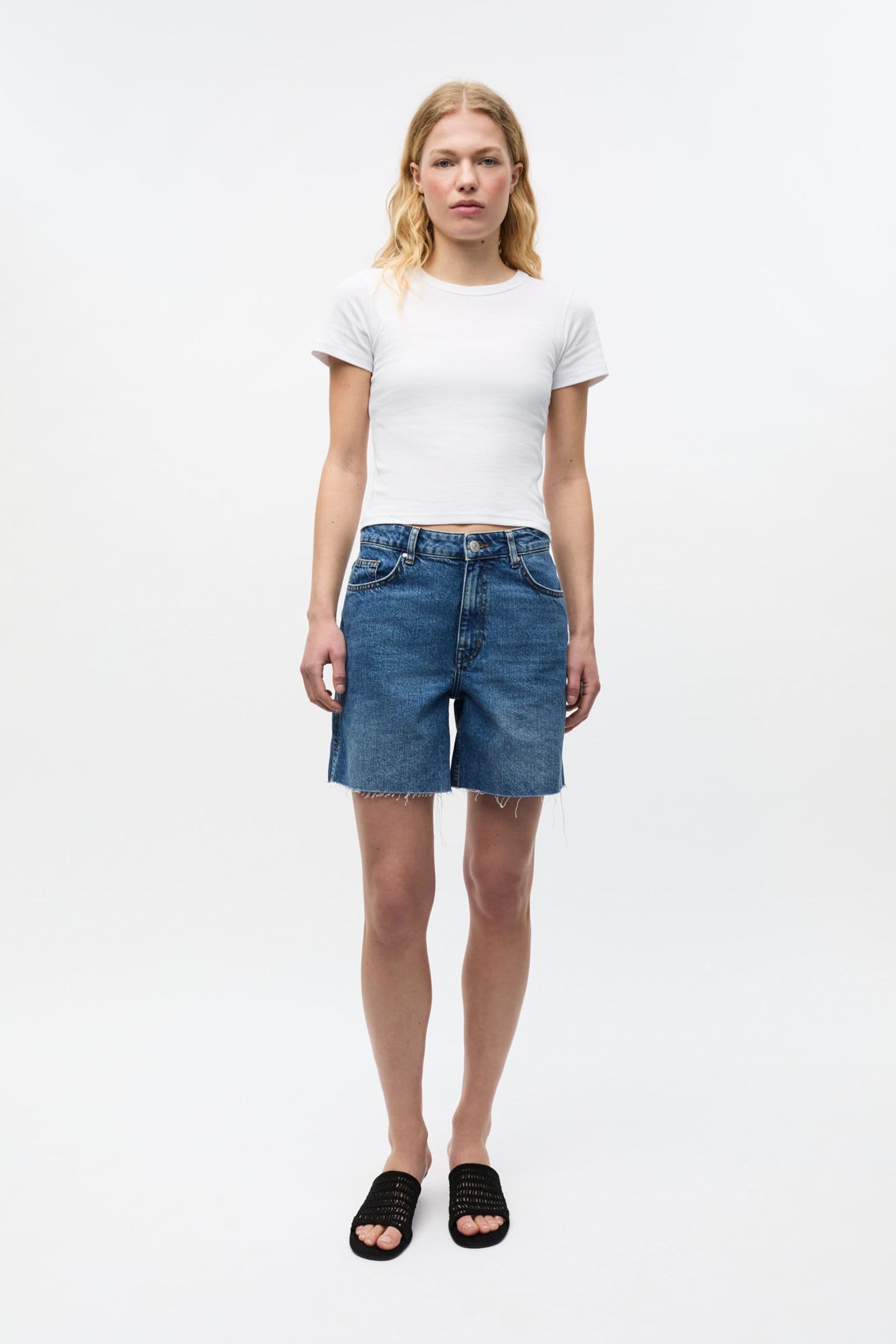ENBILOBA SHORTS 7215 Worn dark blue