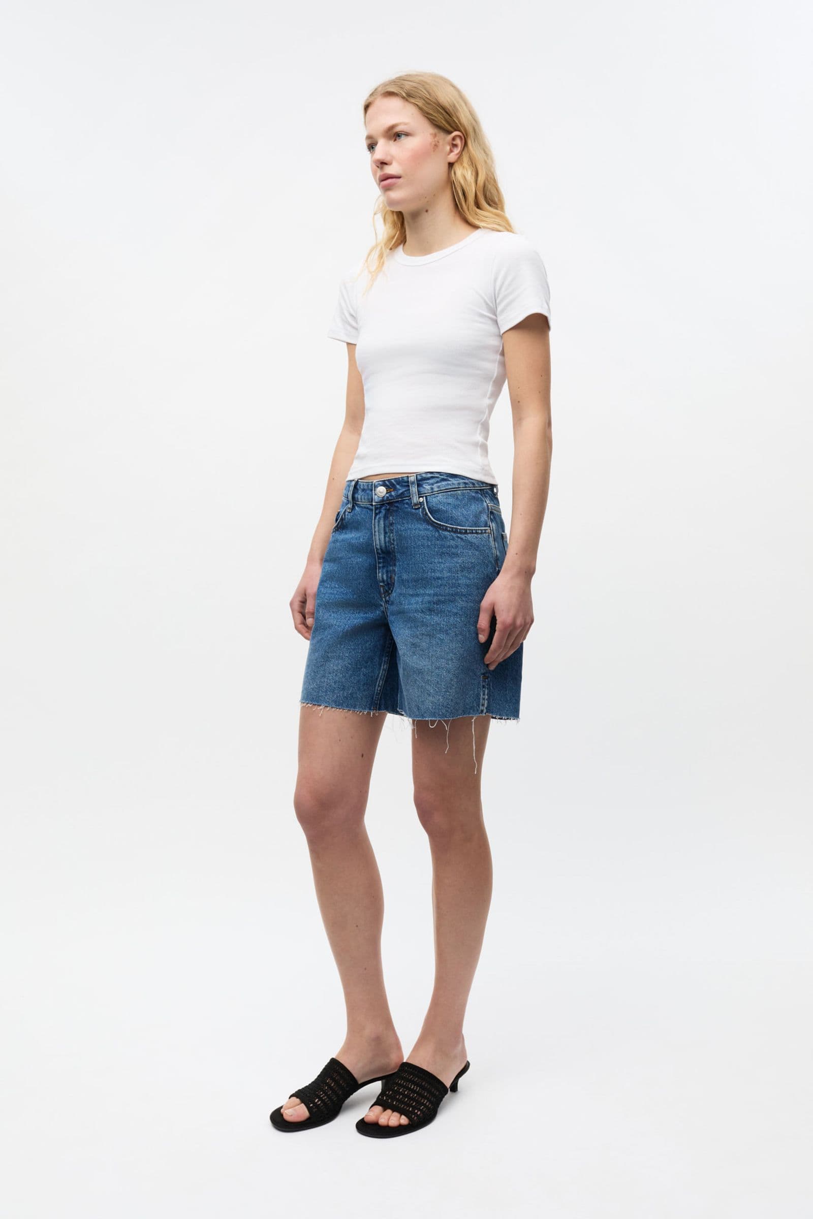ENBILOBA SHORTS 7215 Worn dark blue