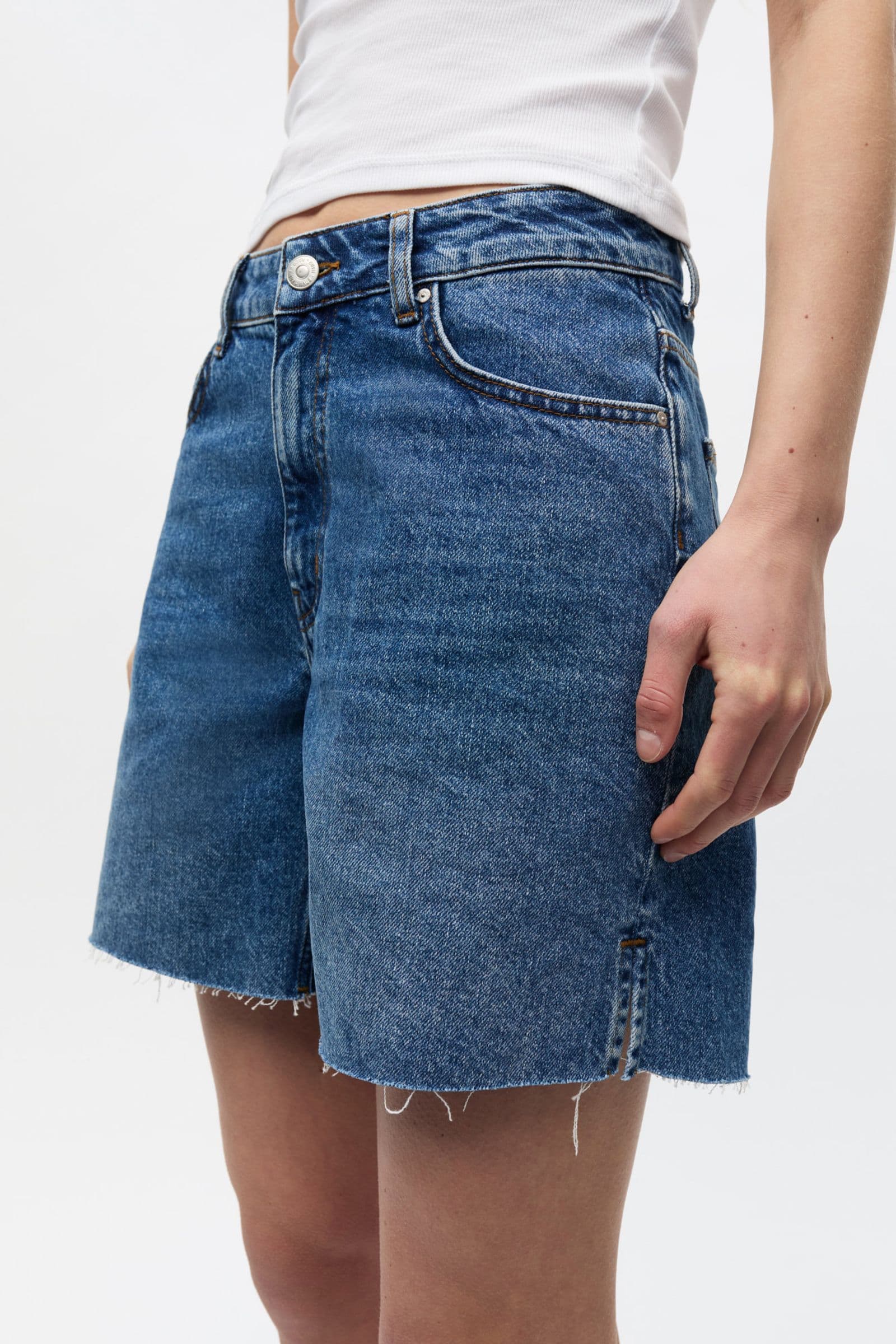 ENBILOBA SHORTS 7215 Worn dark blue