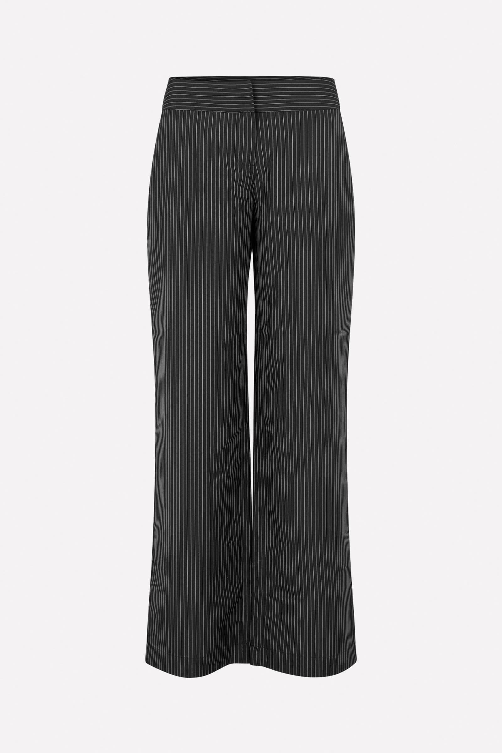 ENKRYPTON PANTS ST 7088 Black/White Stripe