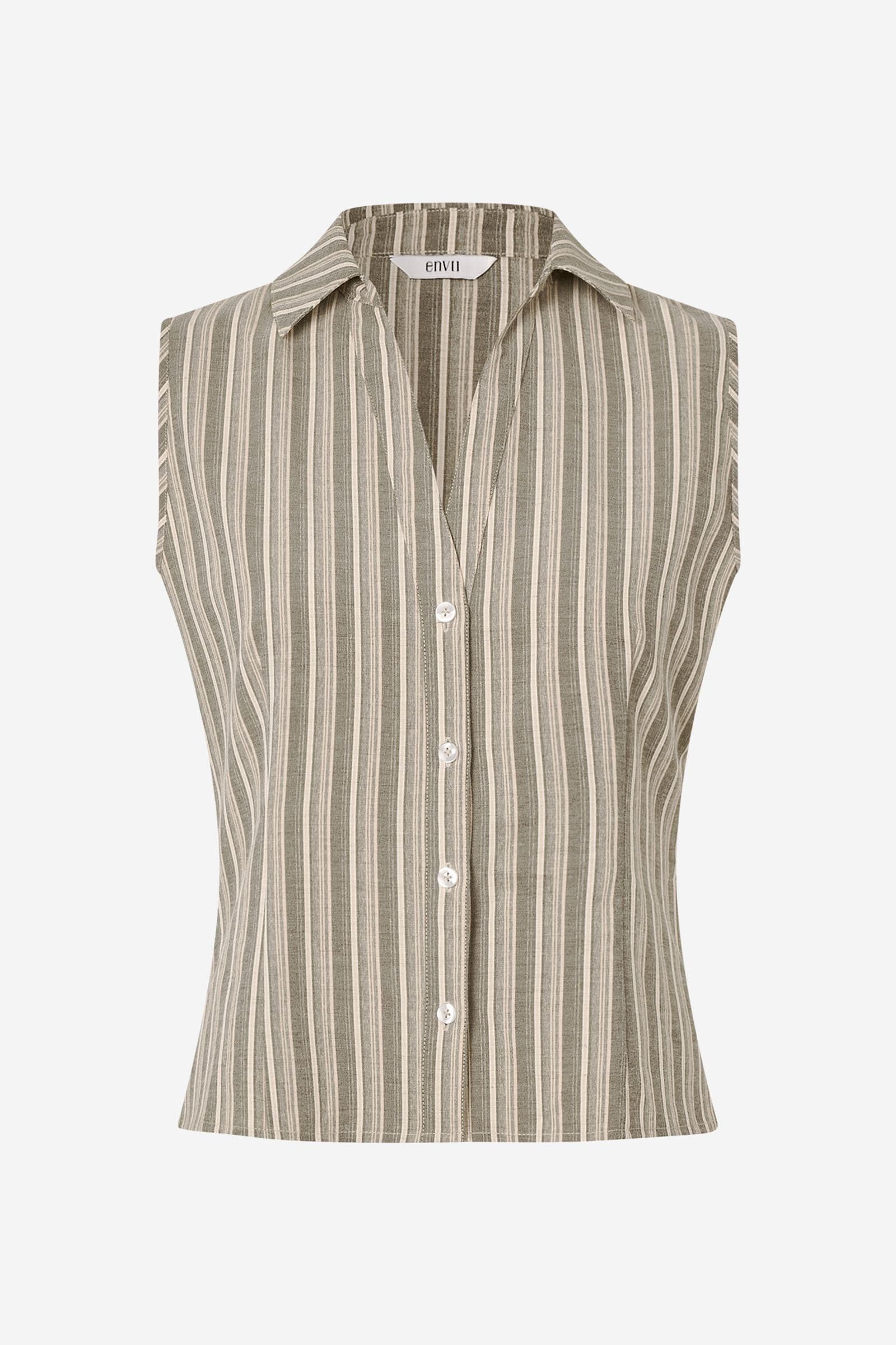 ENGINEVRA SL SHIRT 7245 French Illusion Stripe
