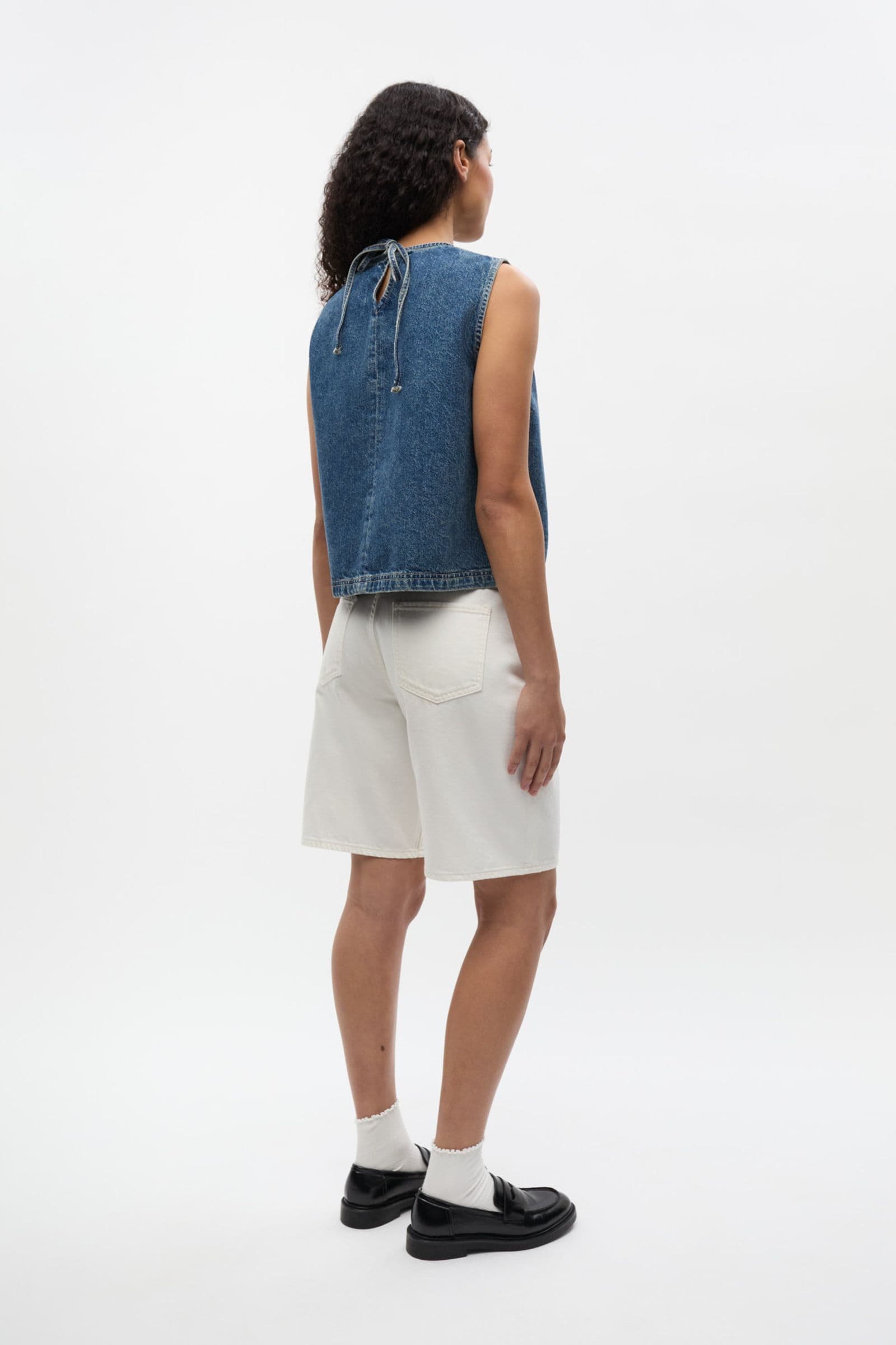 ENDANK LONG SHORTS 7136 ECRU