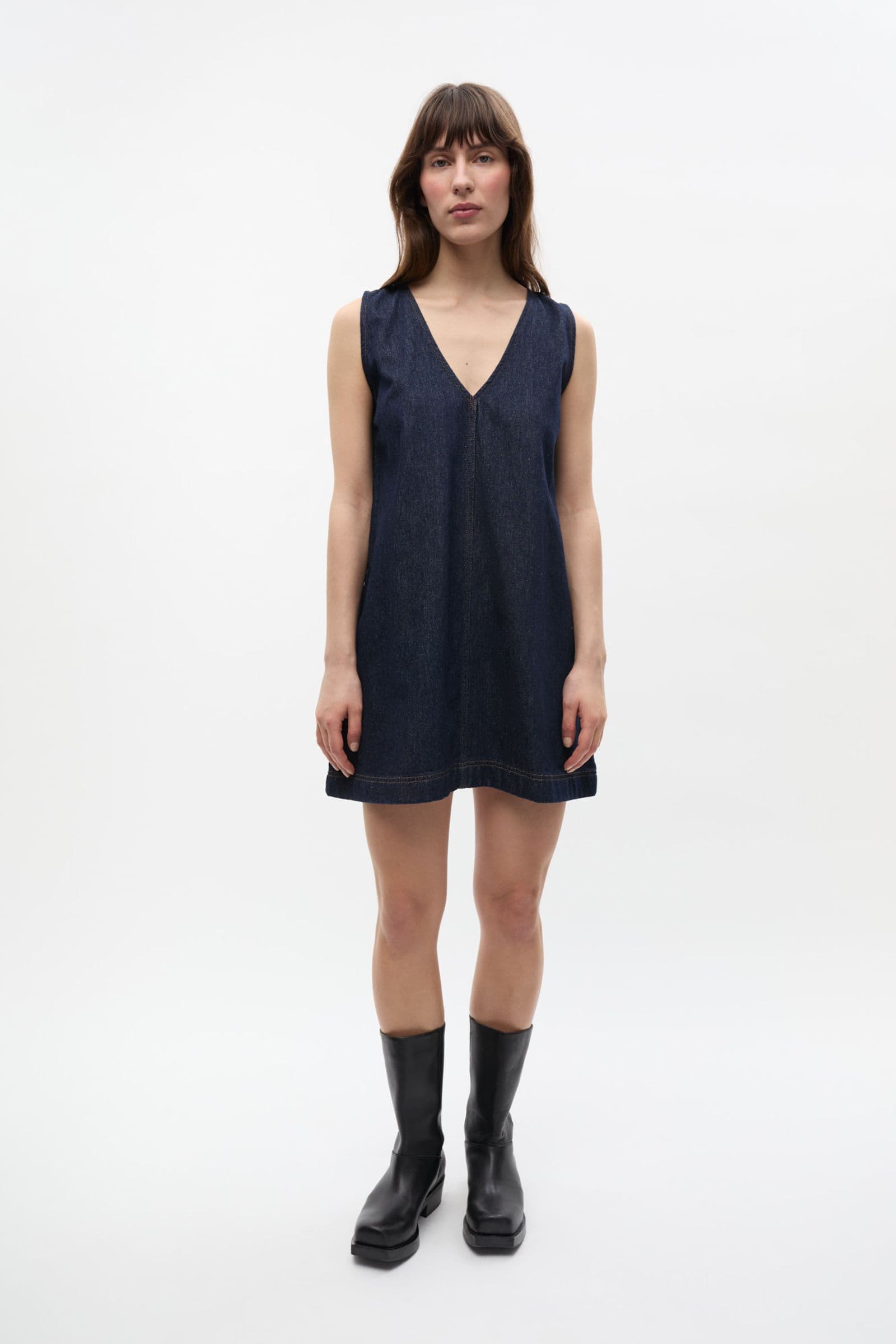 ENLUCIA SL DRESS 6856 Dark blue rinse