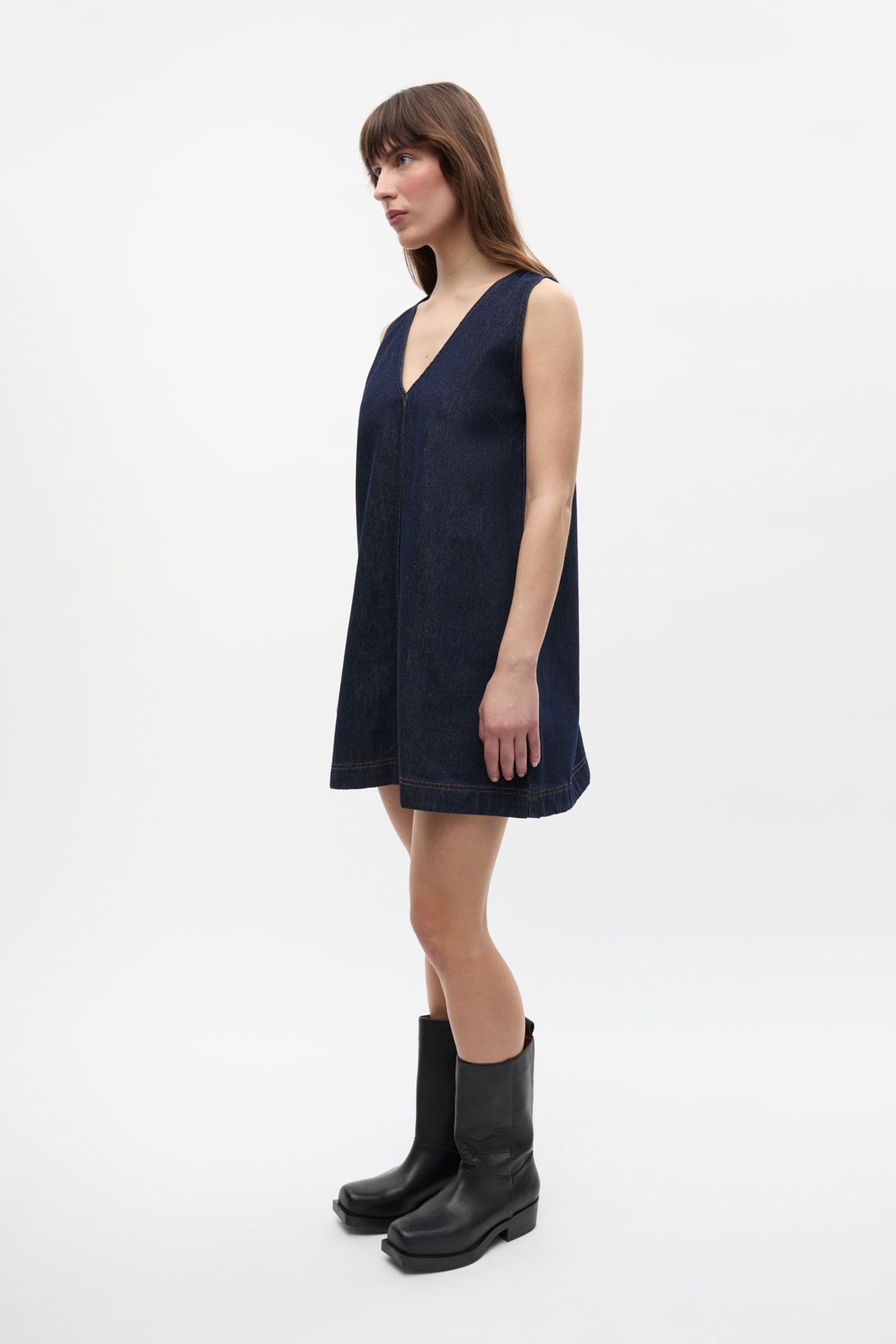 ENLUCIA SL DRESS 6856 Dark blue rinse