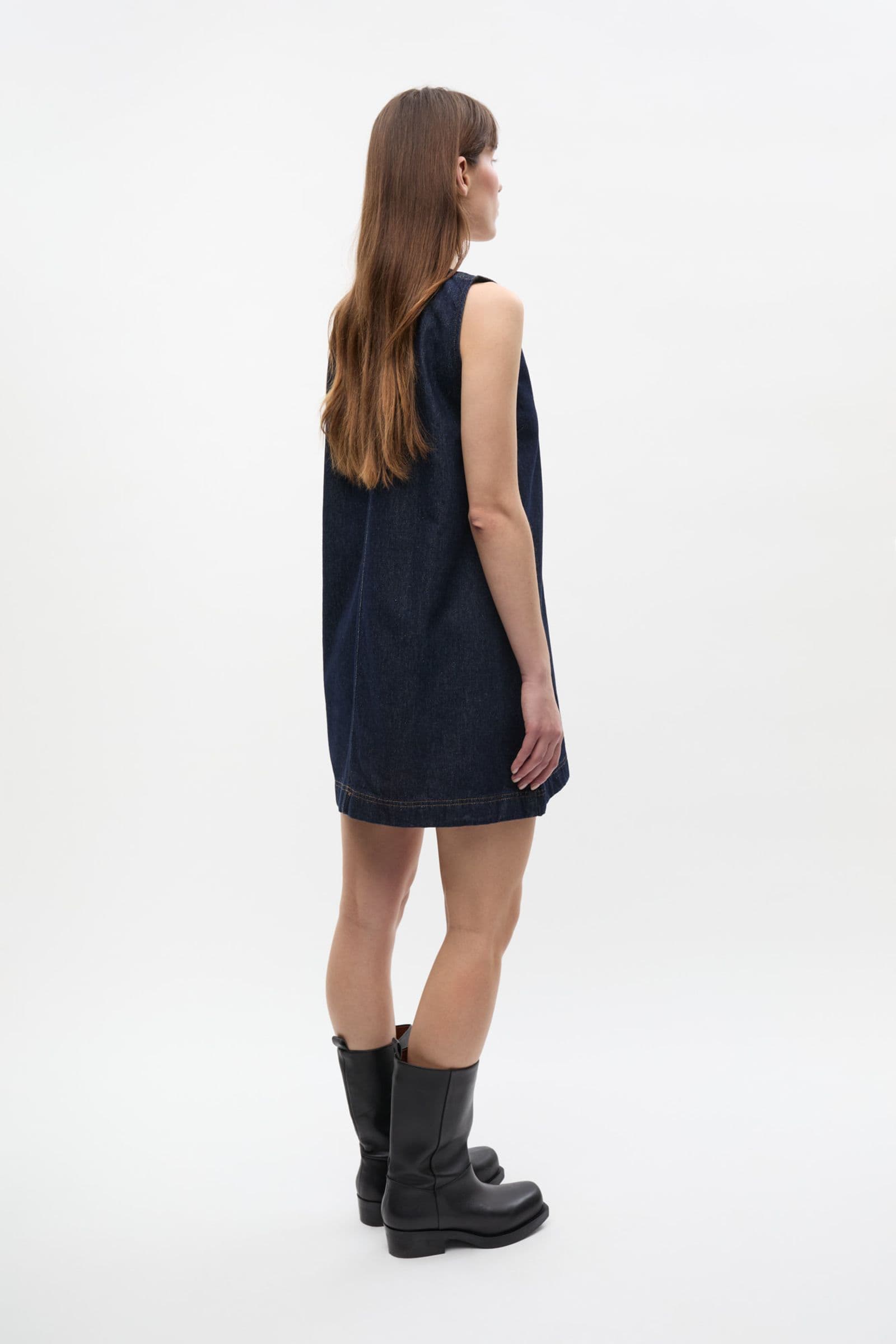 ENLUCIA SL DRESS 6856 Dark blue rinse