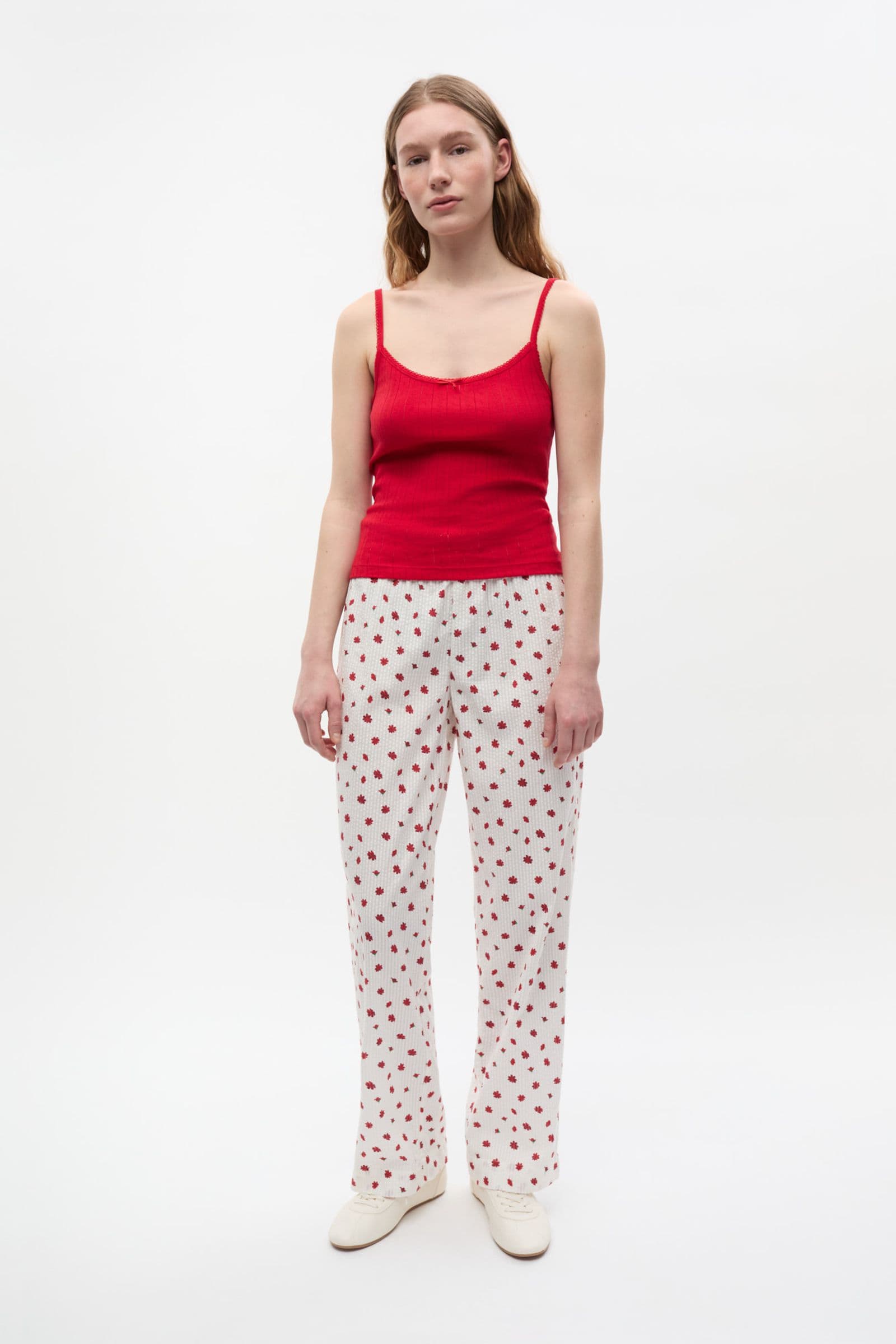 ENBANANA PANTS AOP 7246 Salsa Blossom