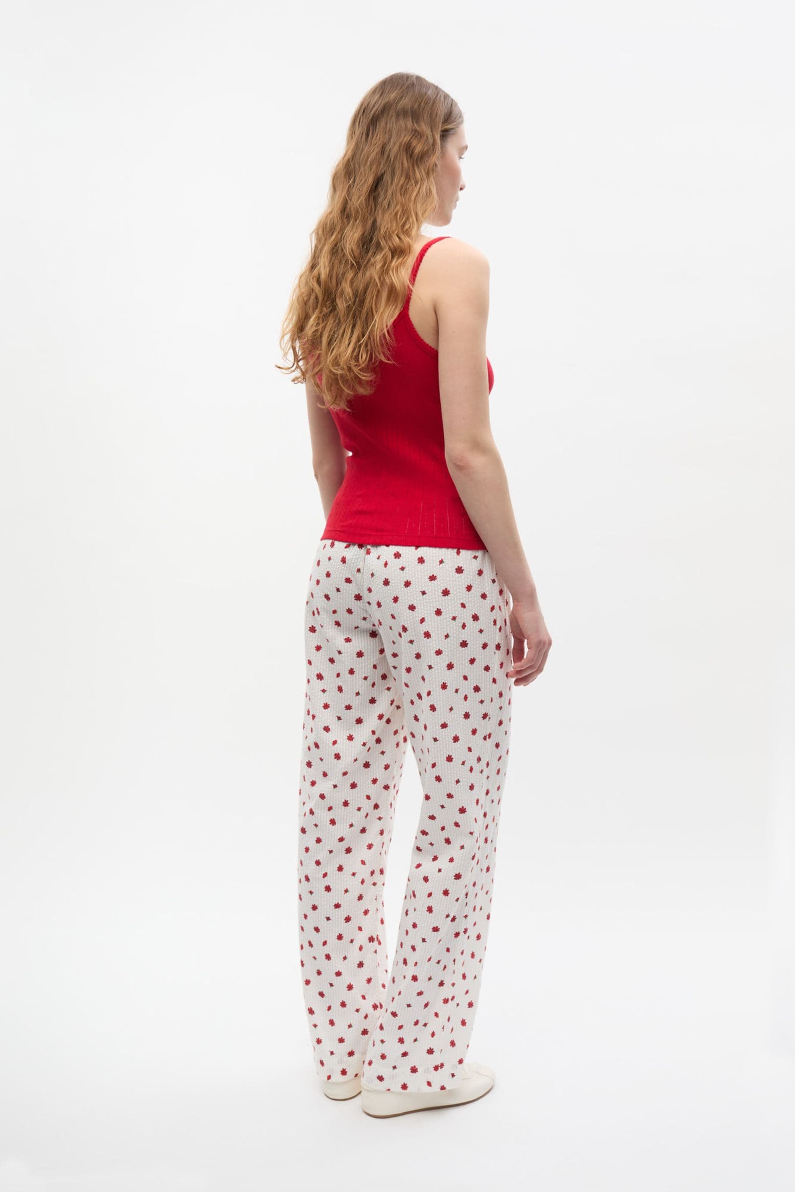 ENBANANA PANTS AOP 7246 Salsa Blossom