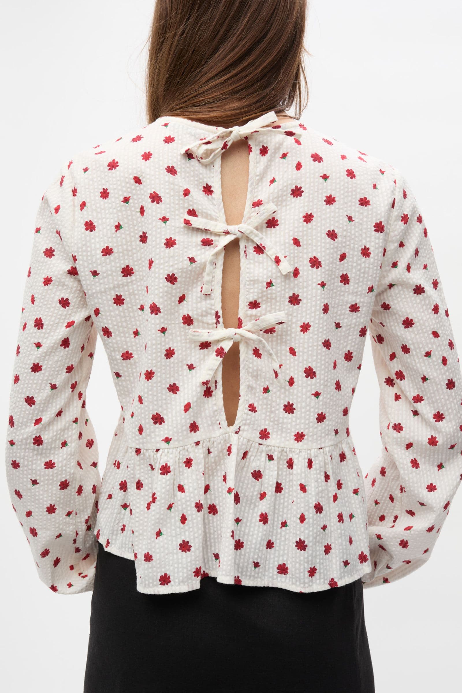 ENTRIALY LS TOP AOP 7246 Salsa Blossom