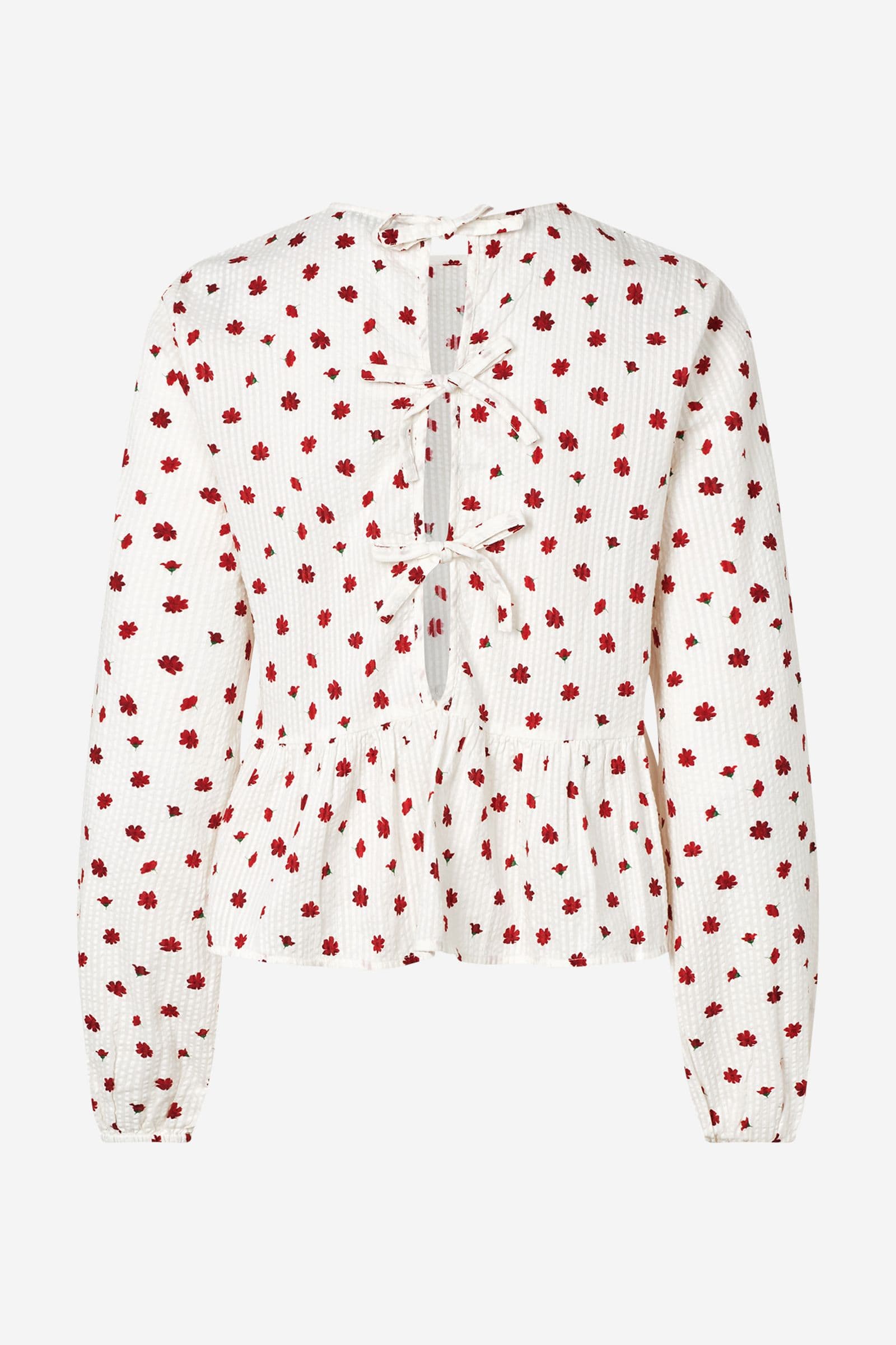 ENTRIALY LS TOP AOP 7246 Salsa Blossom