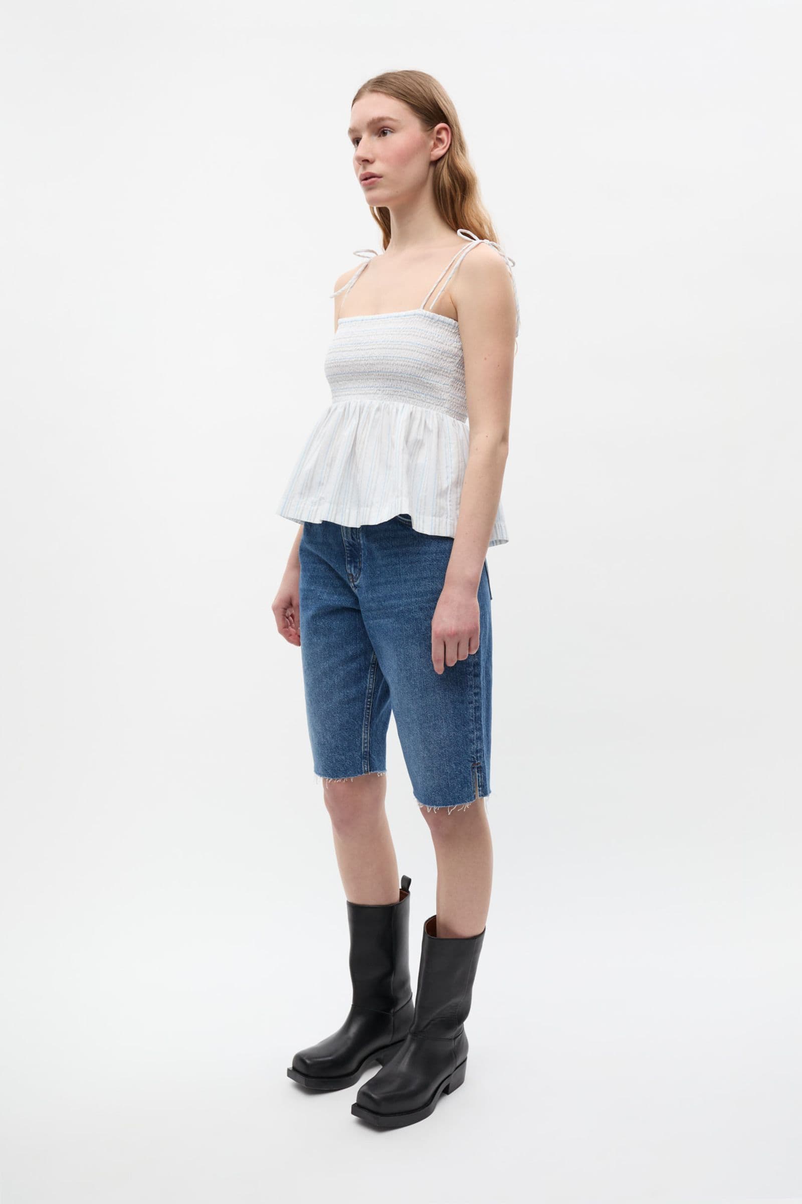 ENROMINA SL TOP ST 7119 Brindle - Blue Stripe