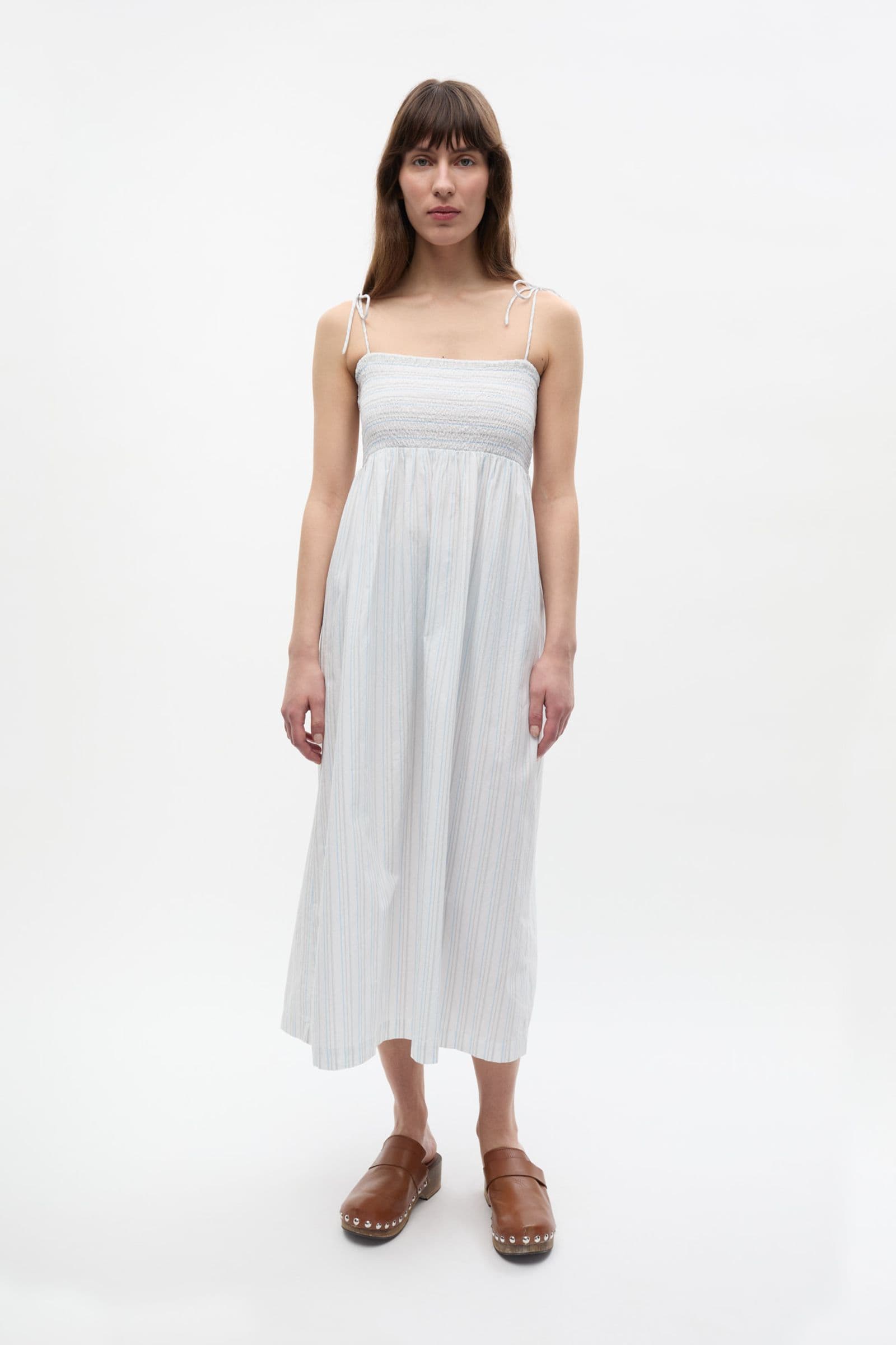 ENROMINA SL DRESS ST 7119 Brindle - Blue Stripe