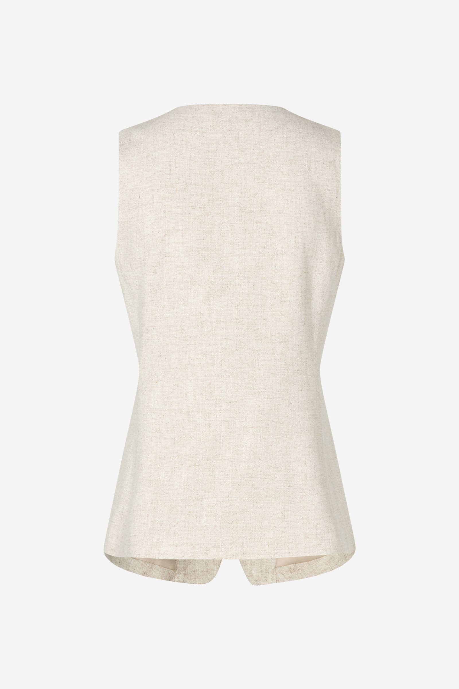 ENDORE O-N LONG VEST 7247 Light Sand Mel