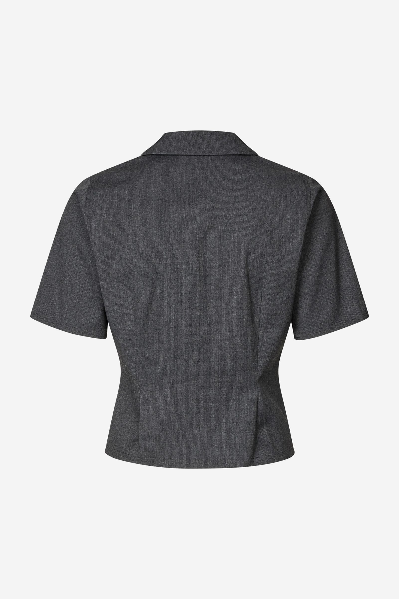ENALESSIA SS SHIRT 7248 Dark Grey Mel