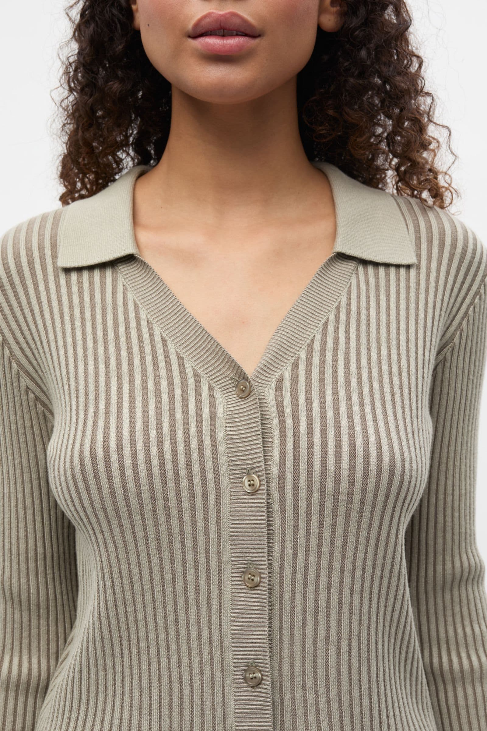 ENSERENA LS CARDIGAN 7253 ABBEY-BRINDLE
