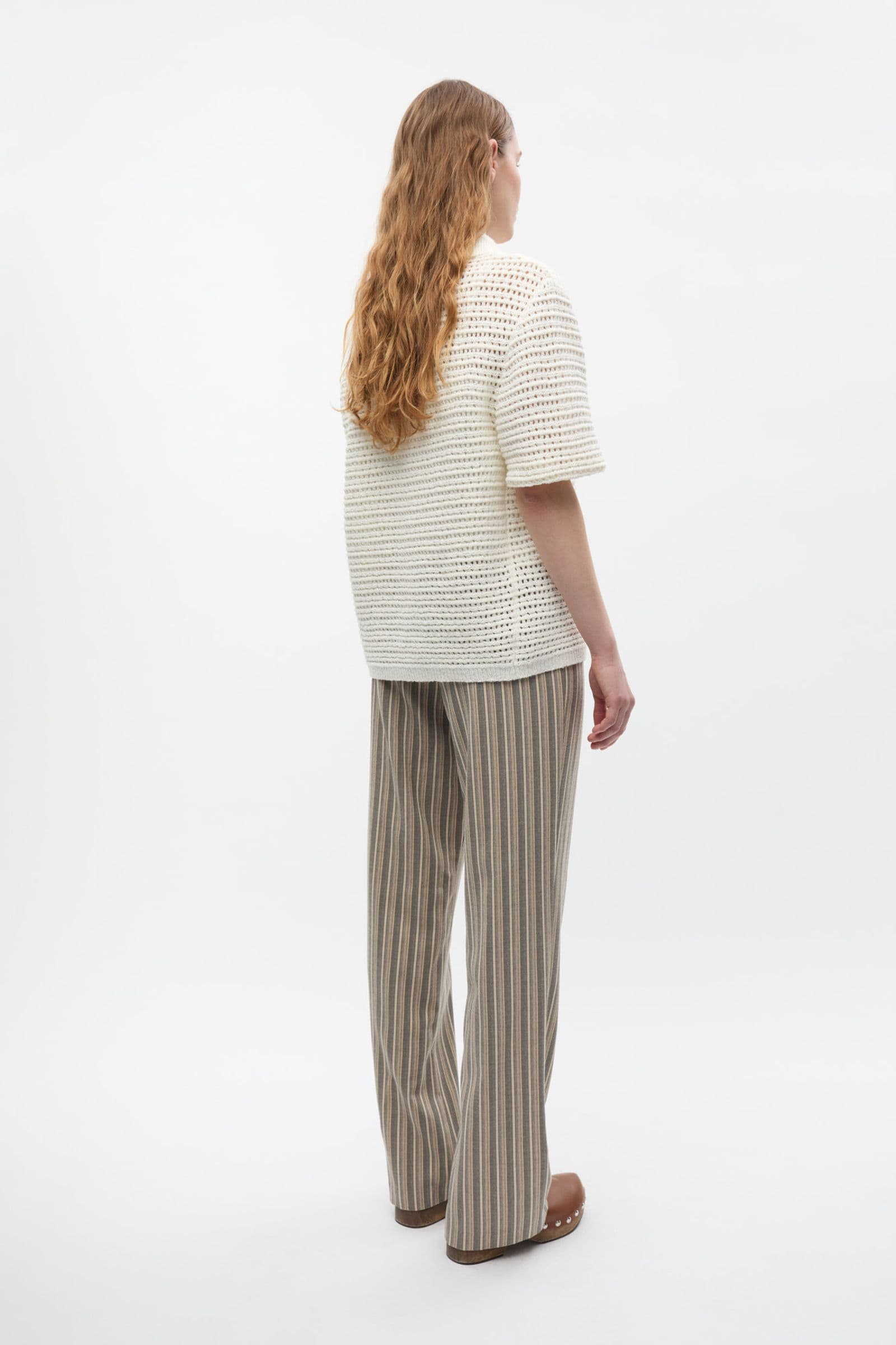 ENSOFS SS POLO KNIT 7254 Gardenia