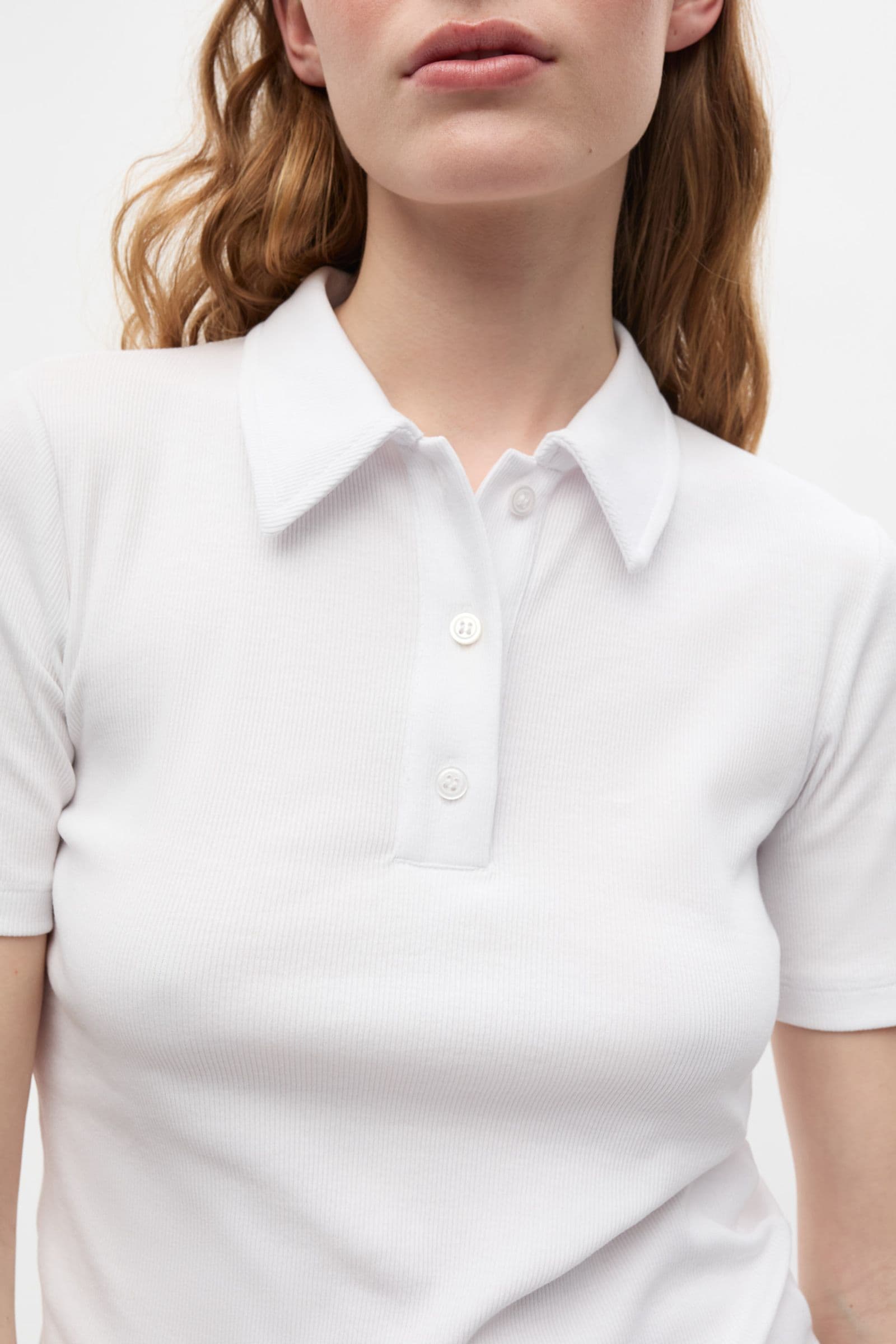 ENALLY SS POLO 5314 Bright White