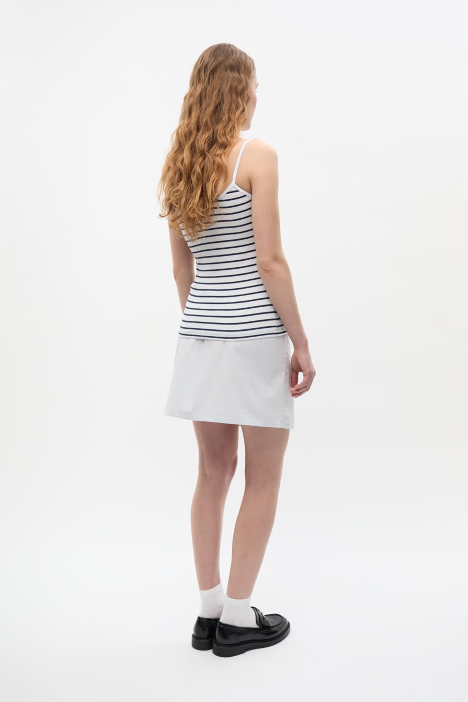 ENALLY SL TOP ST 7262 Navy-White Stripe