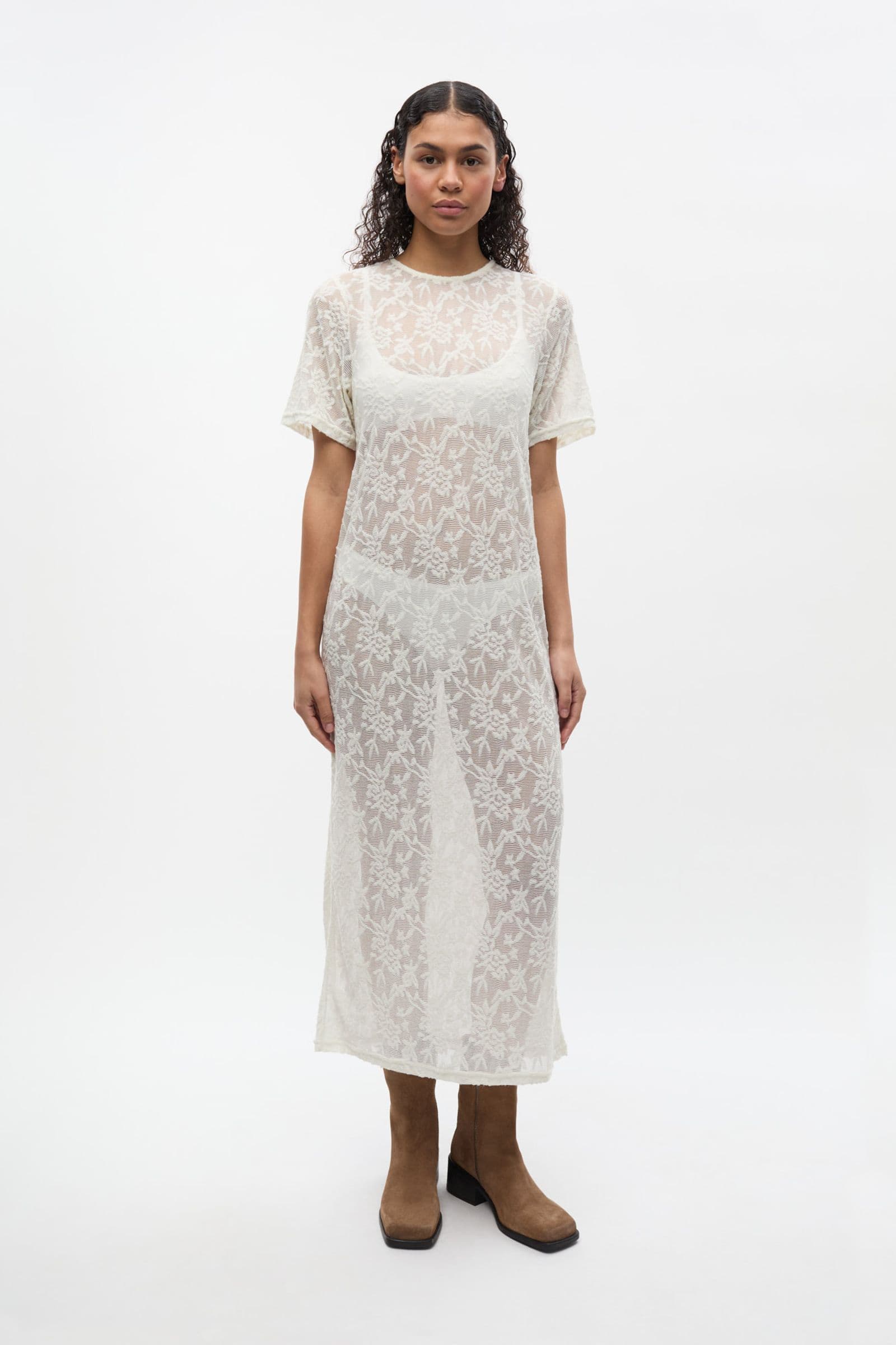 ENHAMMER SS DRESS 7256 Gardenia