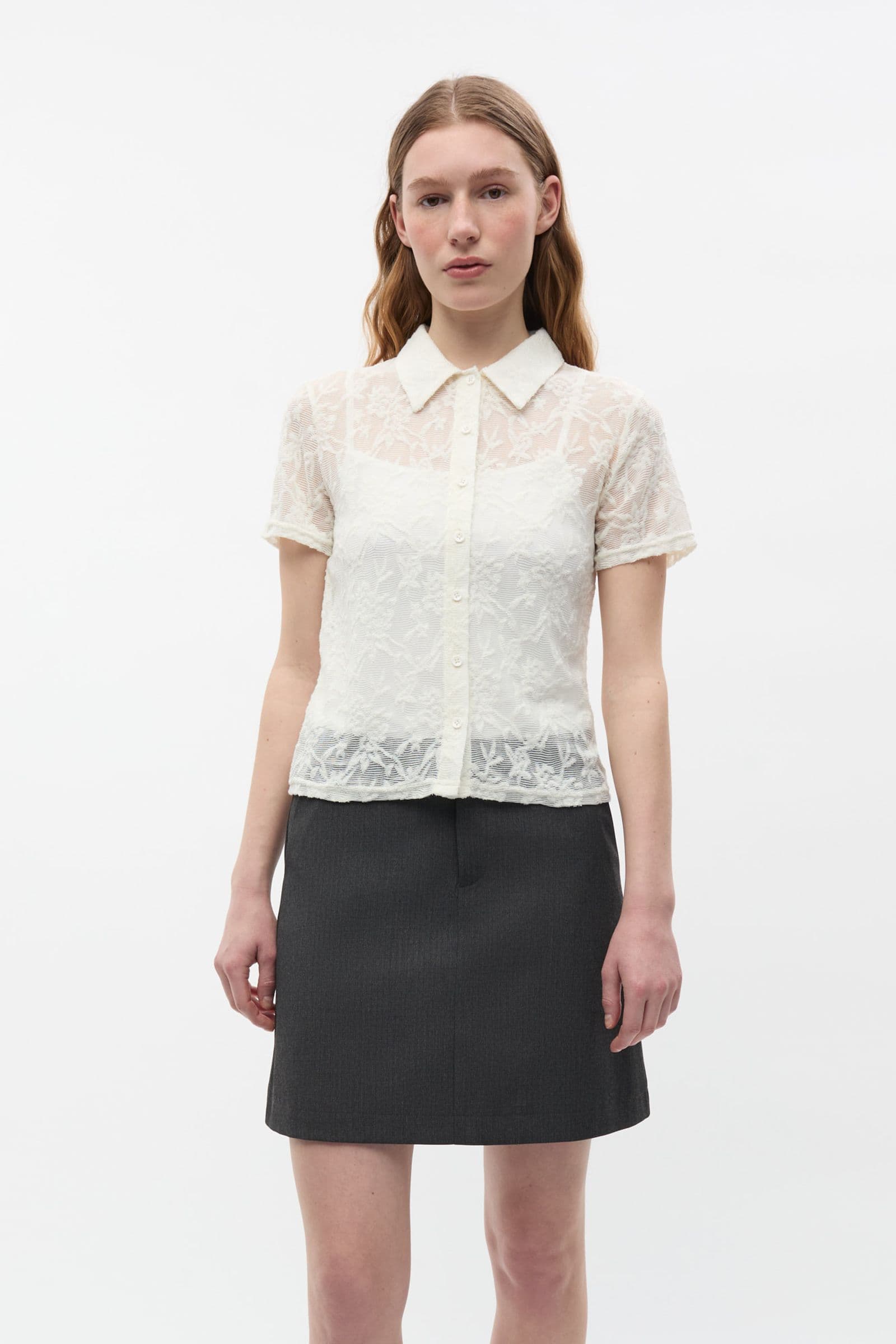 ENTONNO SS CARDIGAN 7256 Gardenia