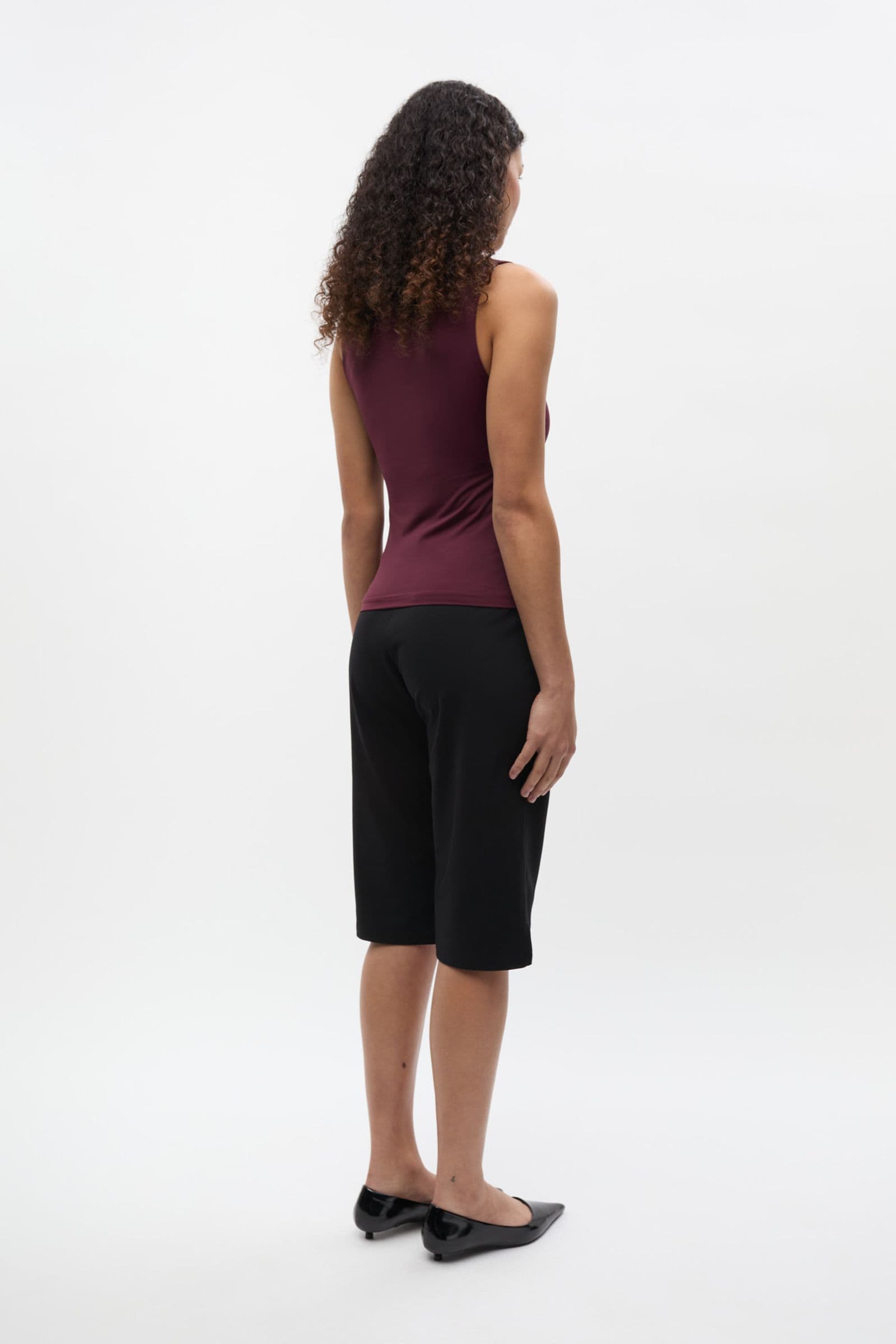 ENKAFIR CAPRI PANTS 6746 Black