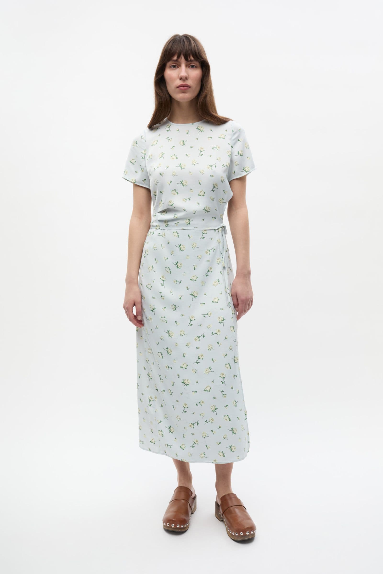 ENELENA SS DRESS AOP 7151 Meadow Roses