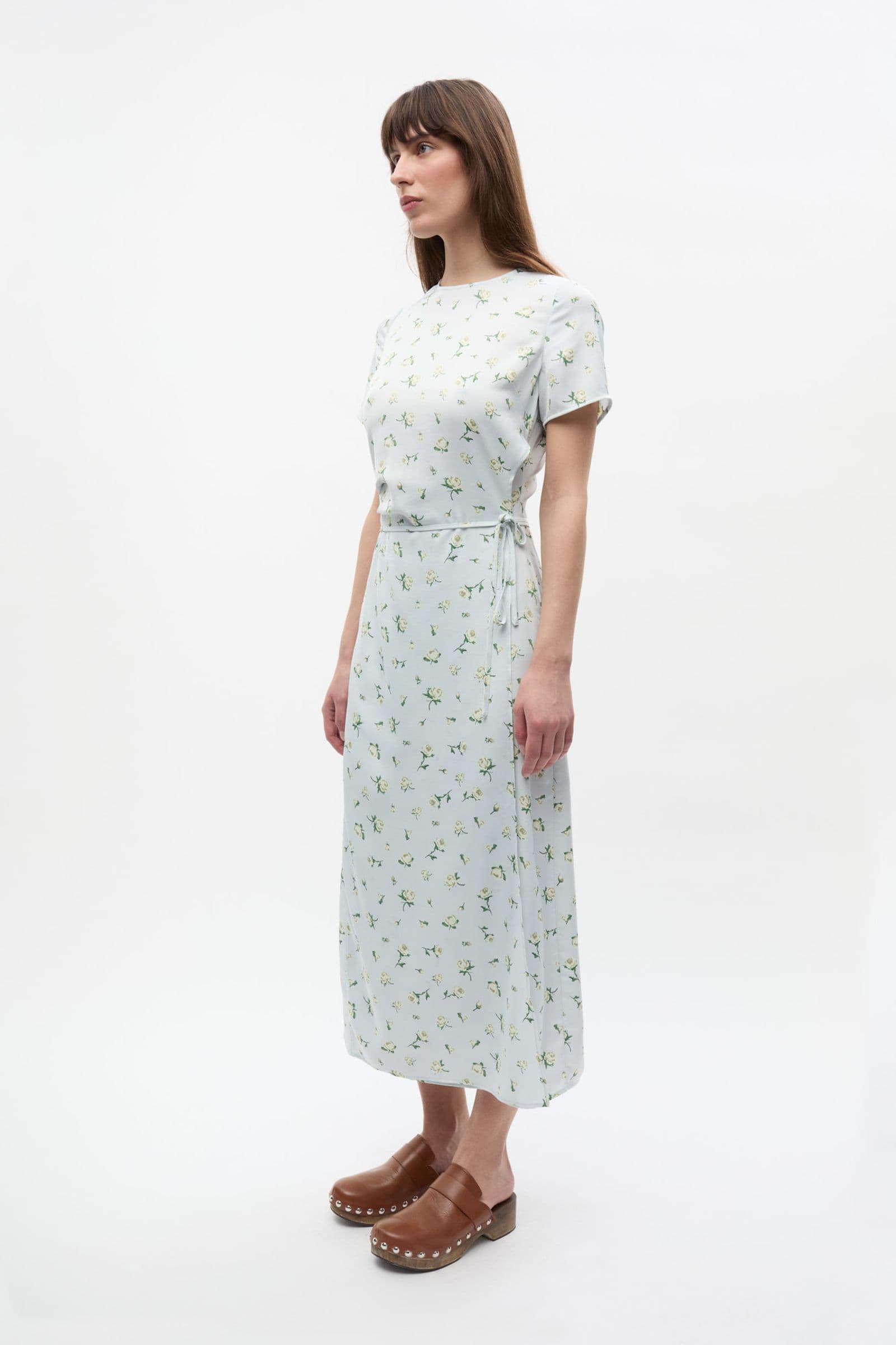ENELENA SS DRESS AOP 7151 Meadow Roses