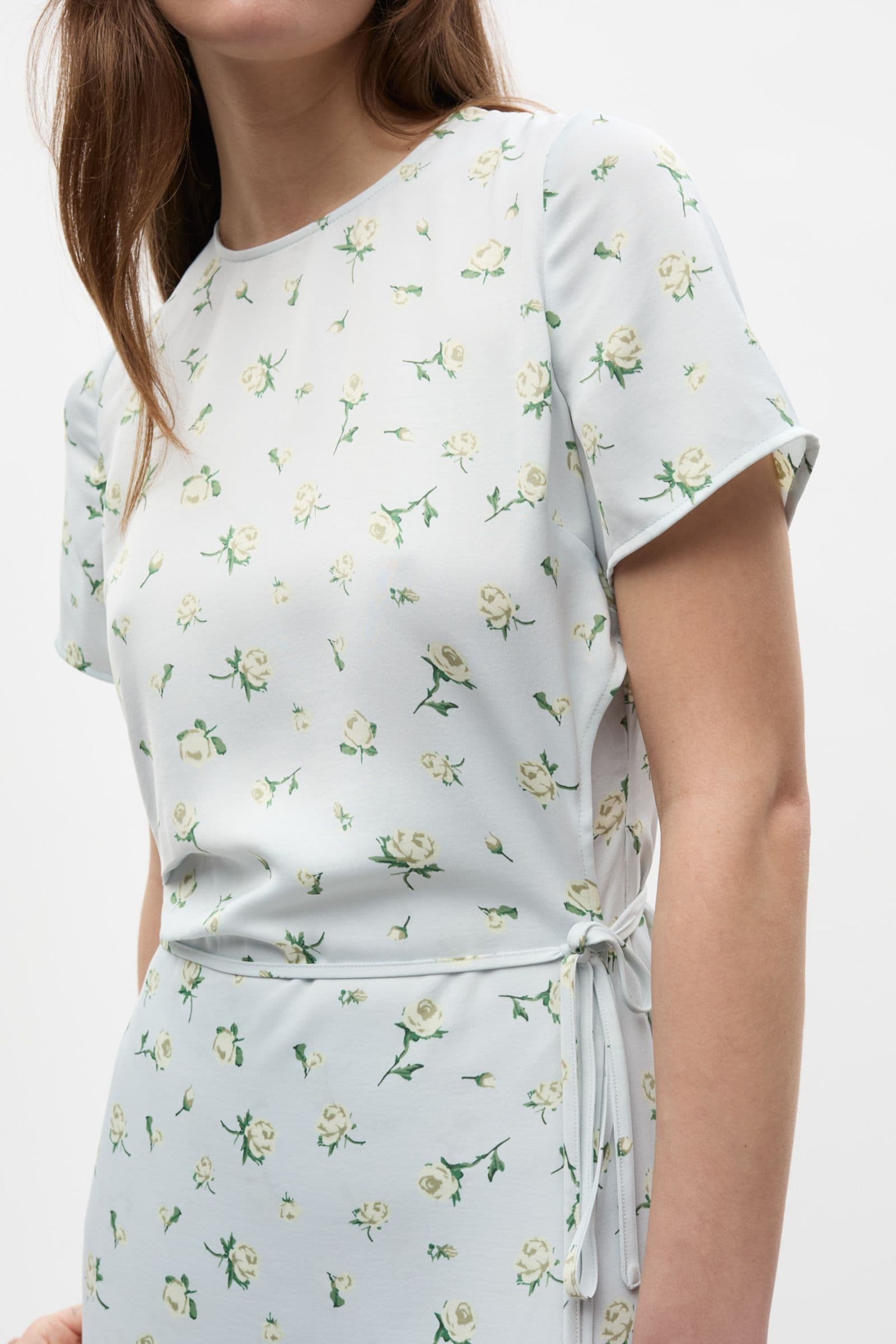ENELENA SS DRESS AOP 7151 Meadow Roses