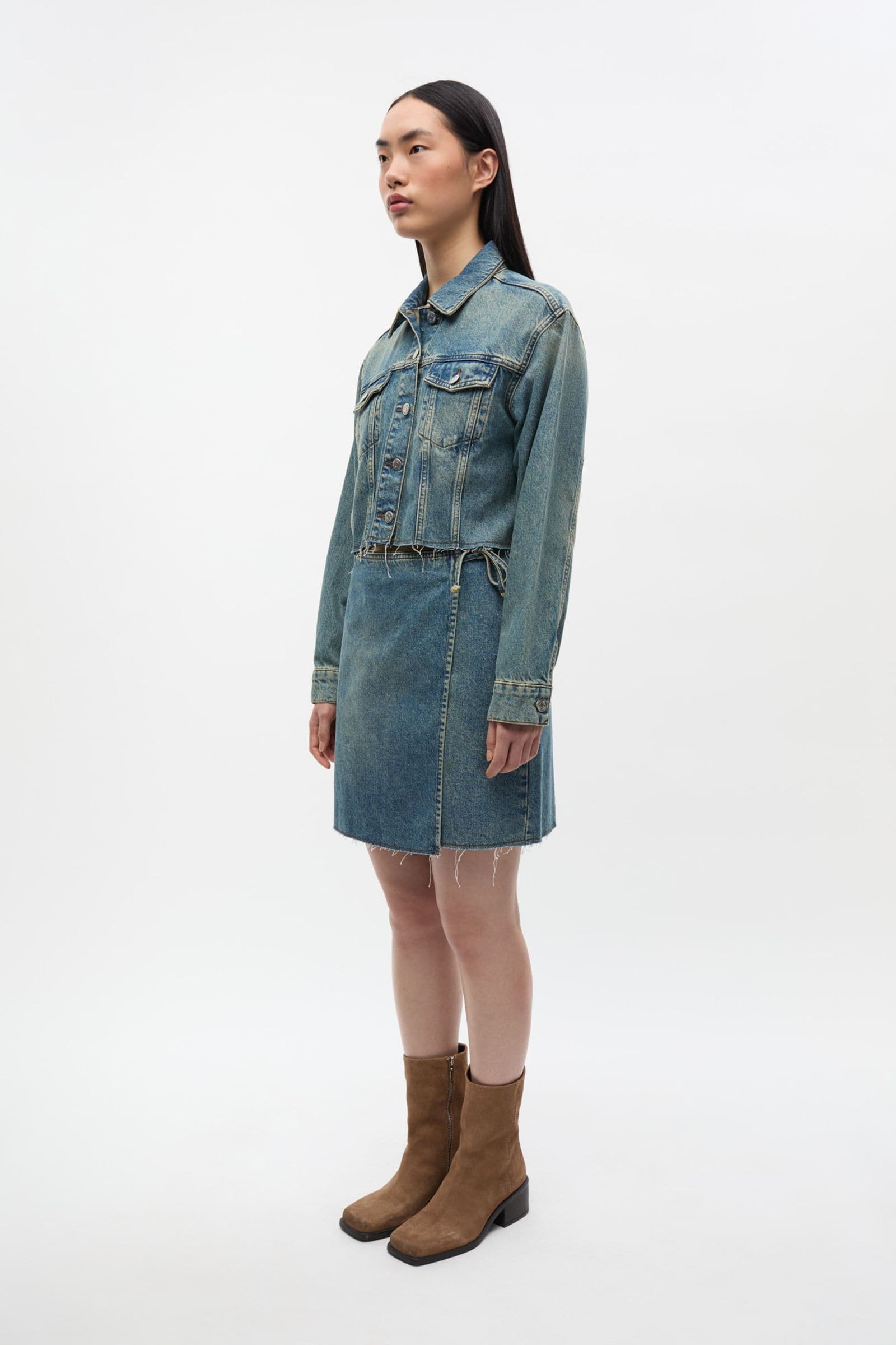 ENBEAU JACKET CUT 7215 Tinted Sky Blue