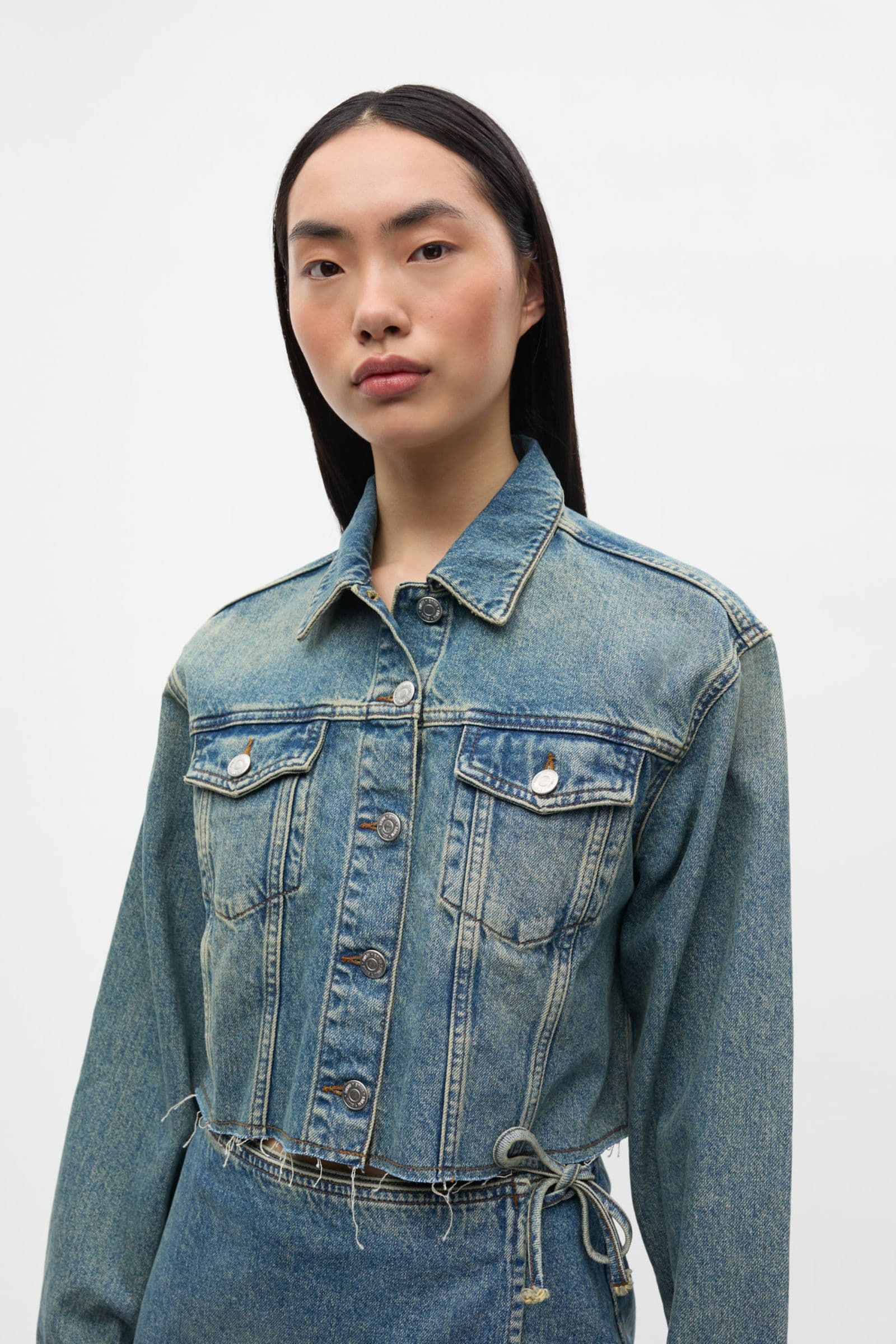 ENBEAU JACKET CUT 7215 Tinted Sky Blue