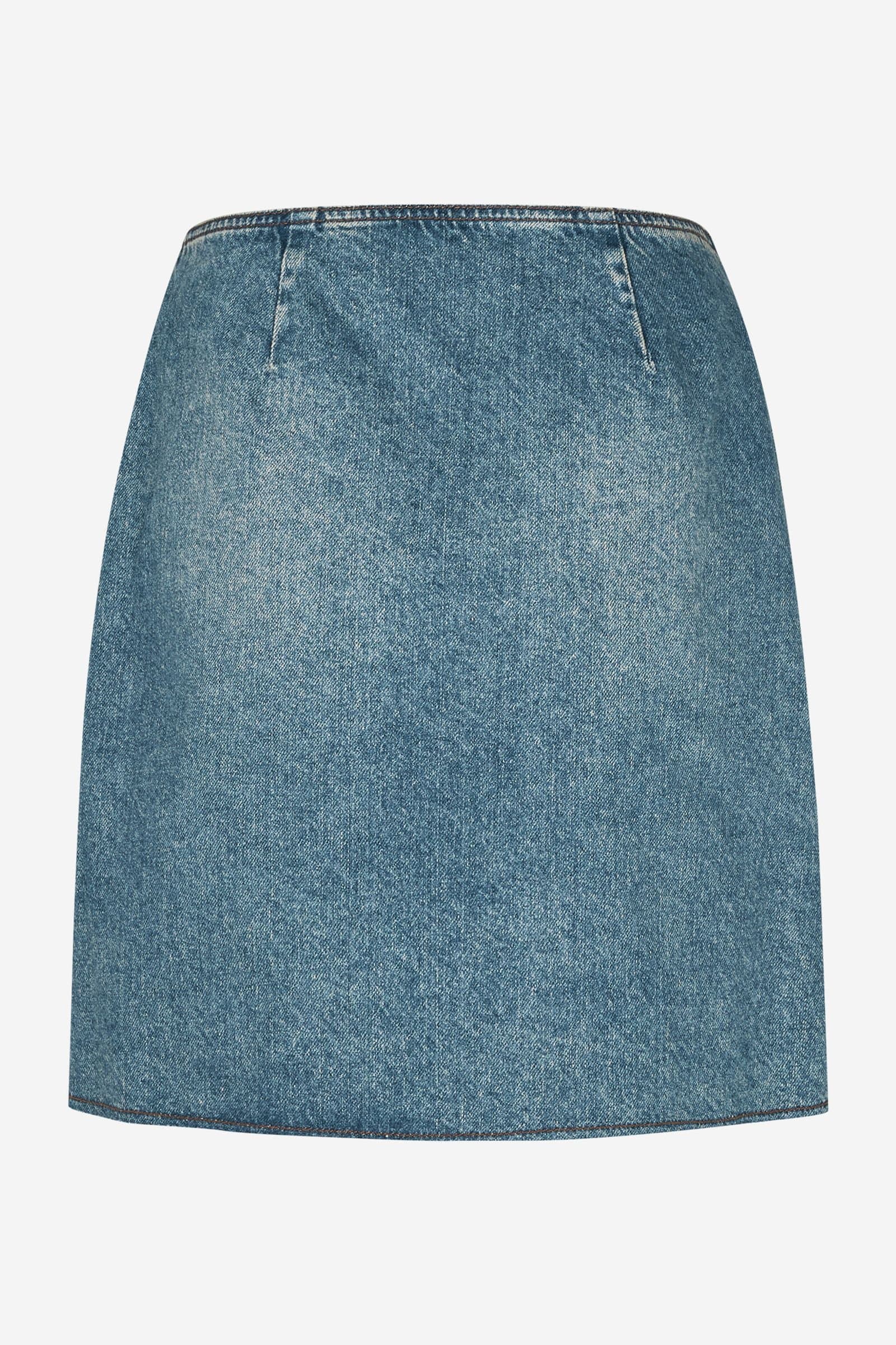 ENBEAU SKIRT CUT EXL 7215 Tinted Sky Blue