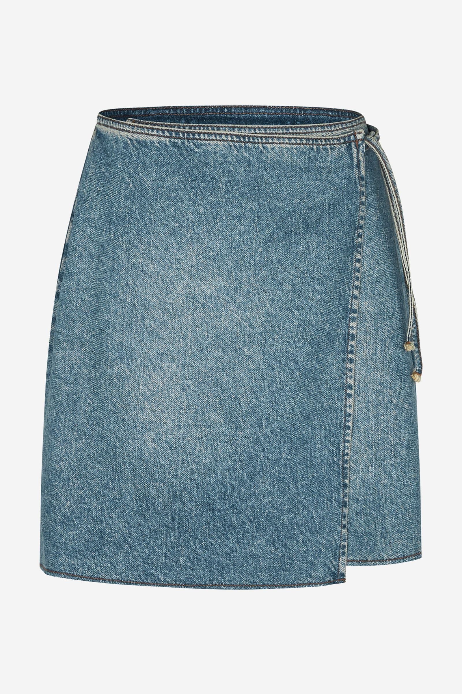 ENBEAU SKIRT CUT EXL 7215 Tinted Sky Blue