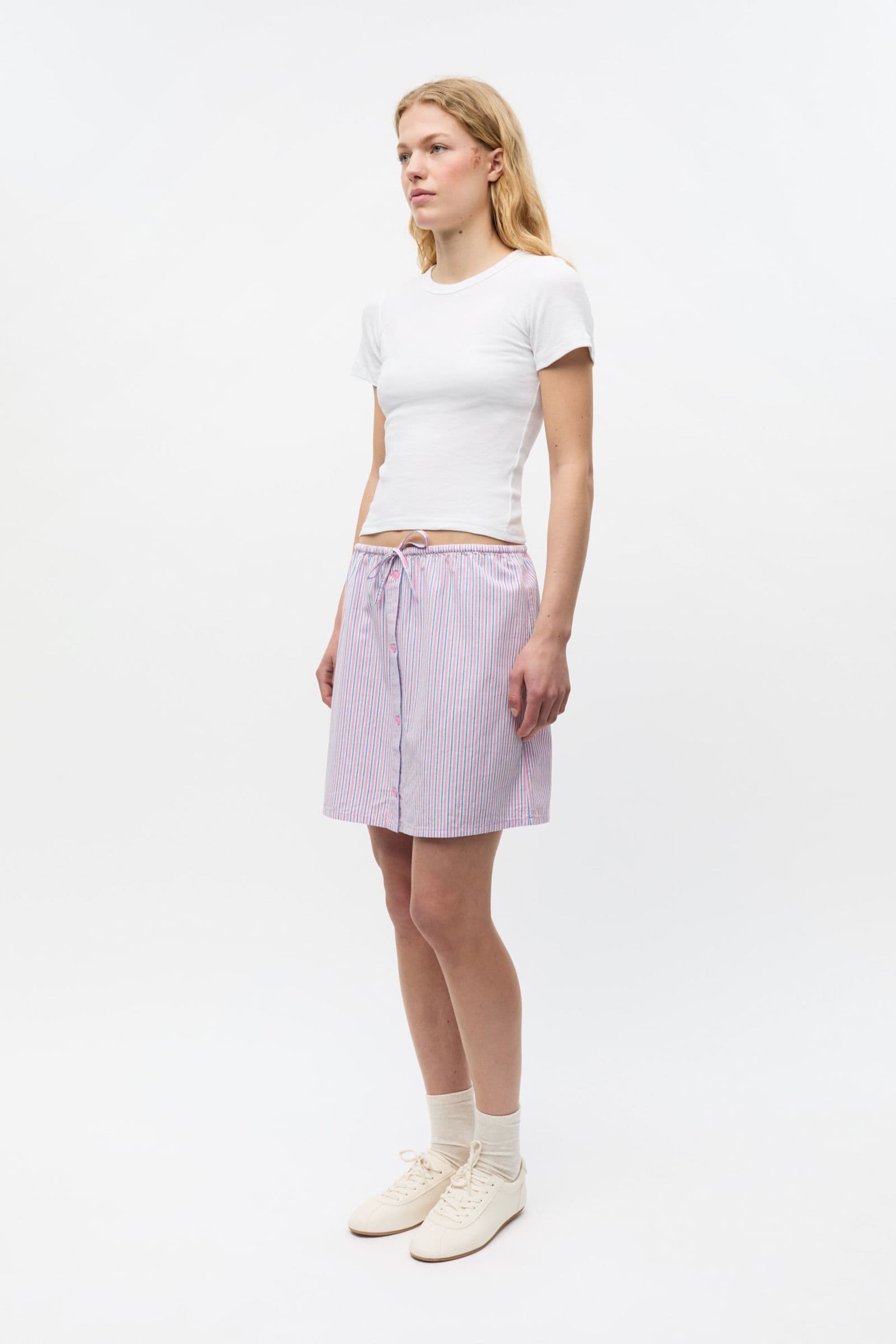 ENCAROLA SKIRT ST EXL 7119 Fuchsia/Blue