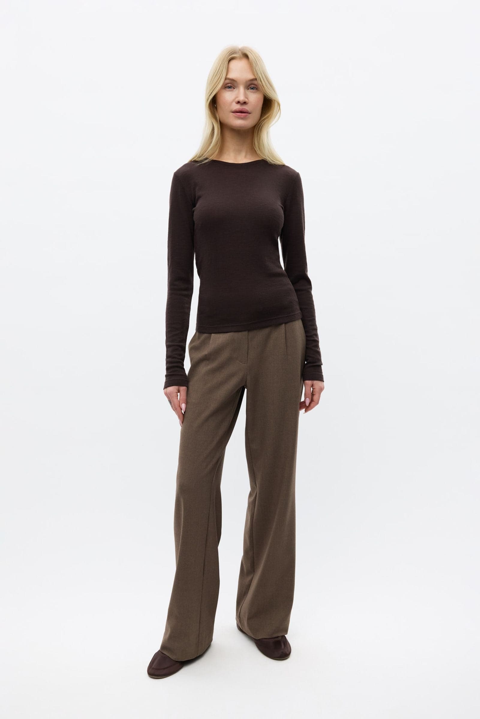 ENANNA LS O-N TEE 7226 Chocolate Torte