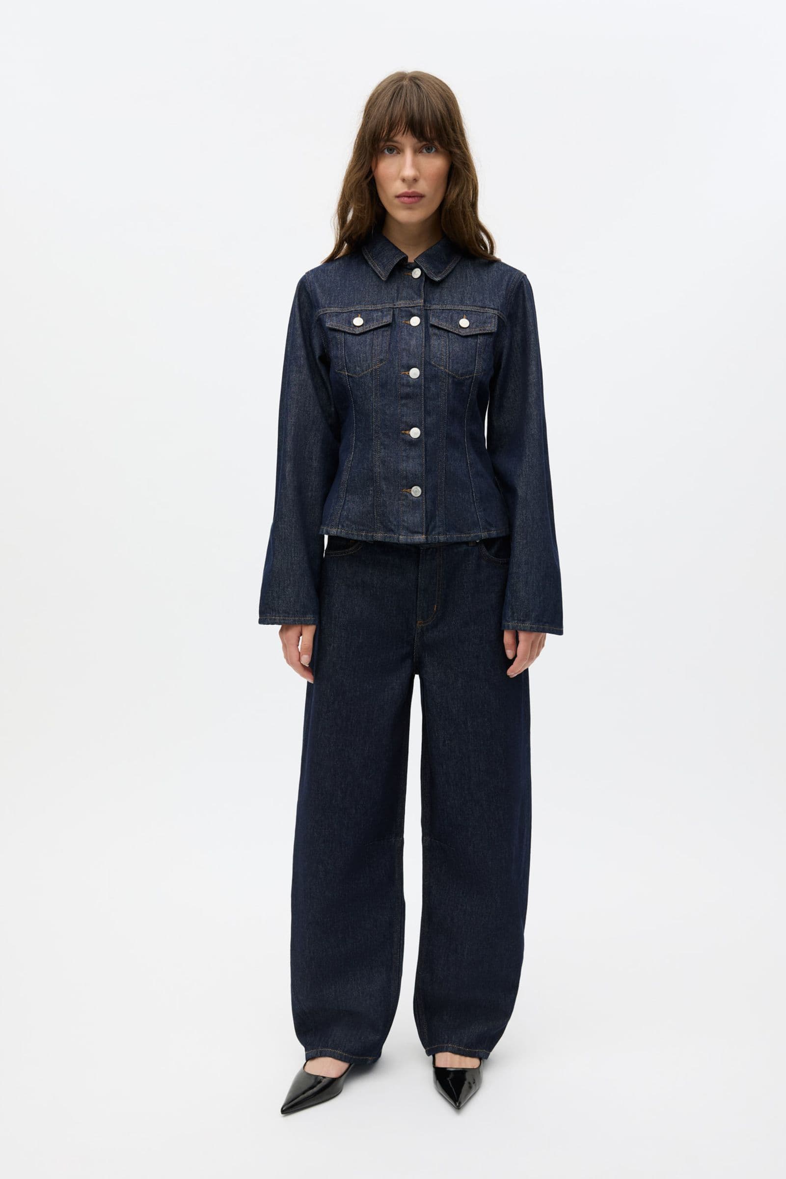 ENEVELYN JACKET 6856 Dark blue rinse