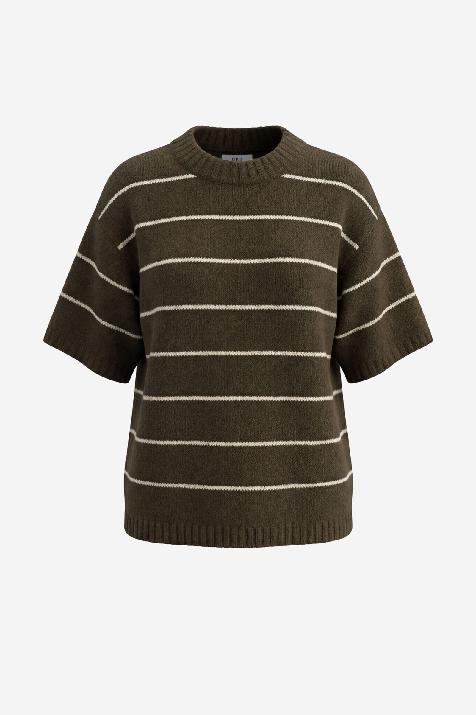 ENNAPLES SS KNIT 7278 Olive Silver St.