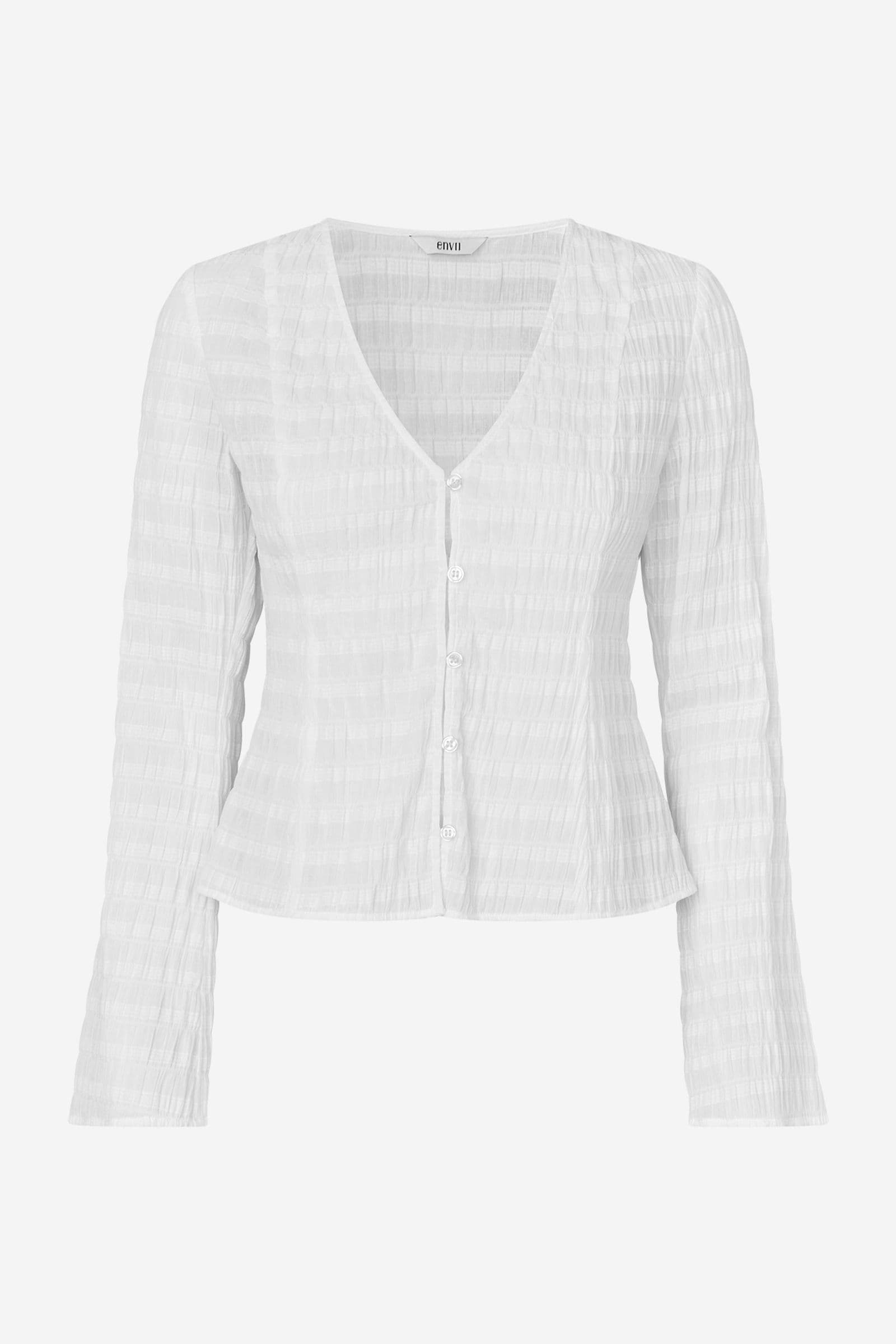 ENHOBART LS TOP 7283 Bright White