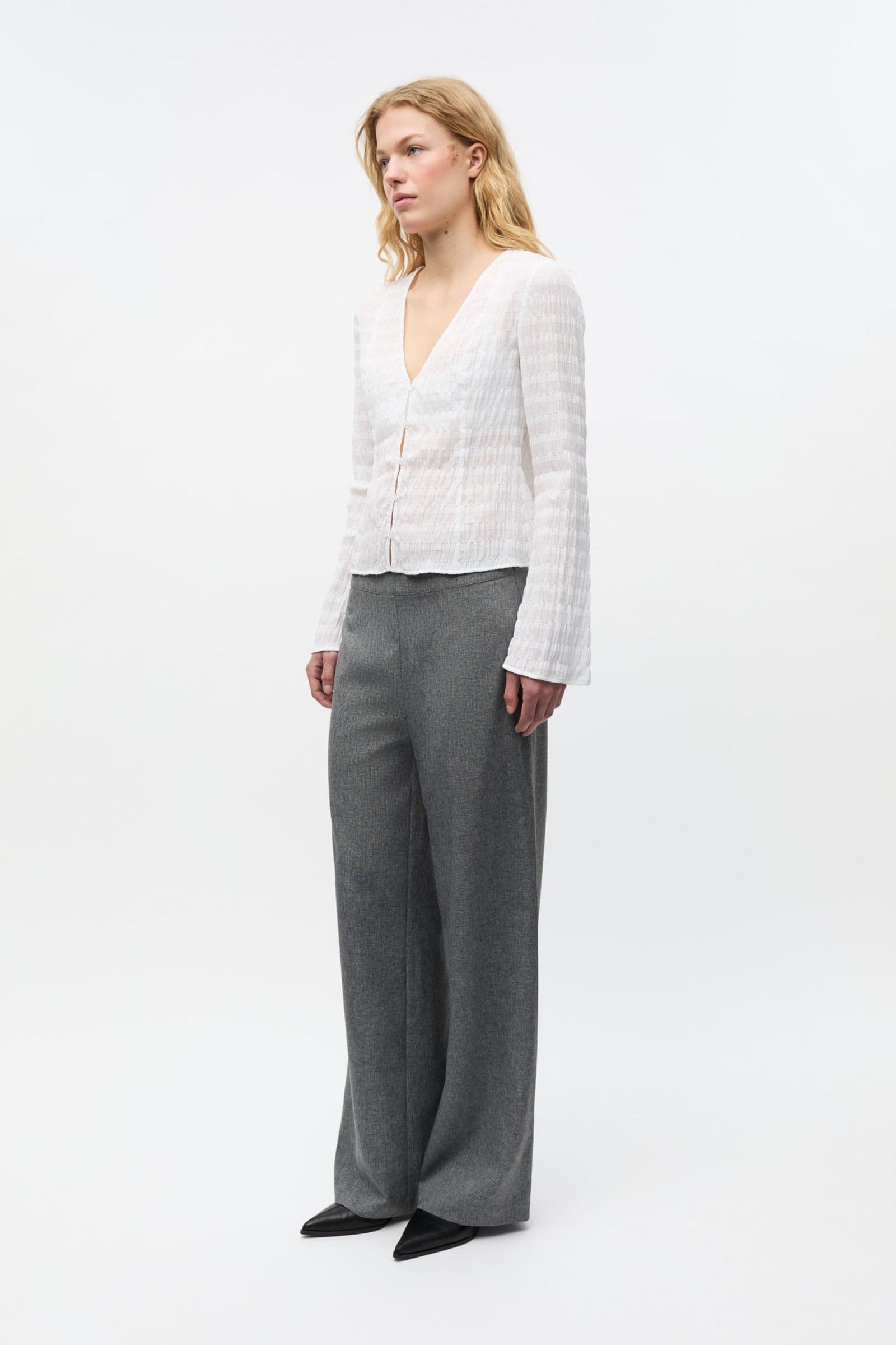 ENHOBART LS TOP 7283 Bright White