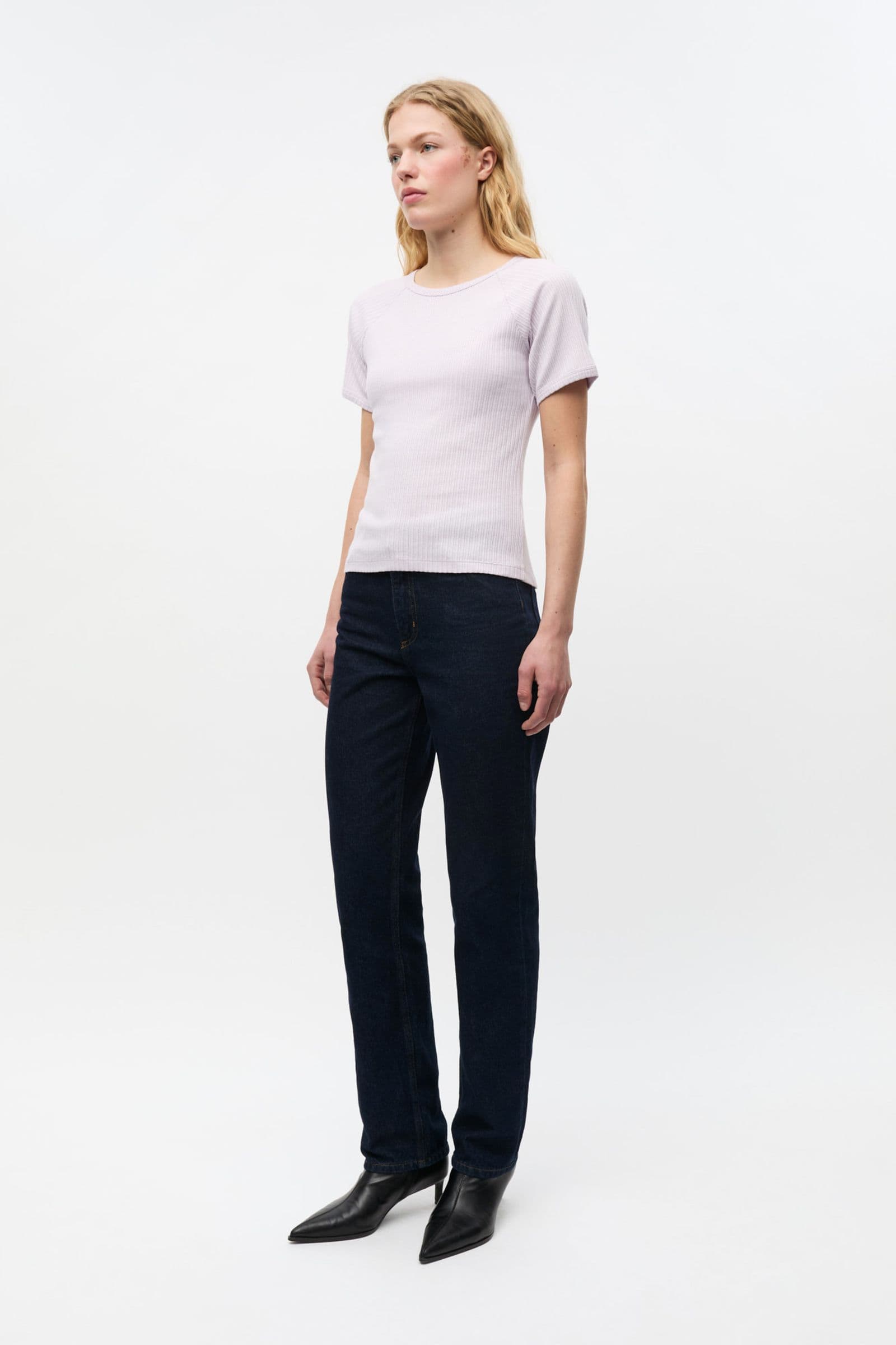 ENVOLVI SS RAGLAN TEE 7275 Lavender Fog