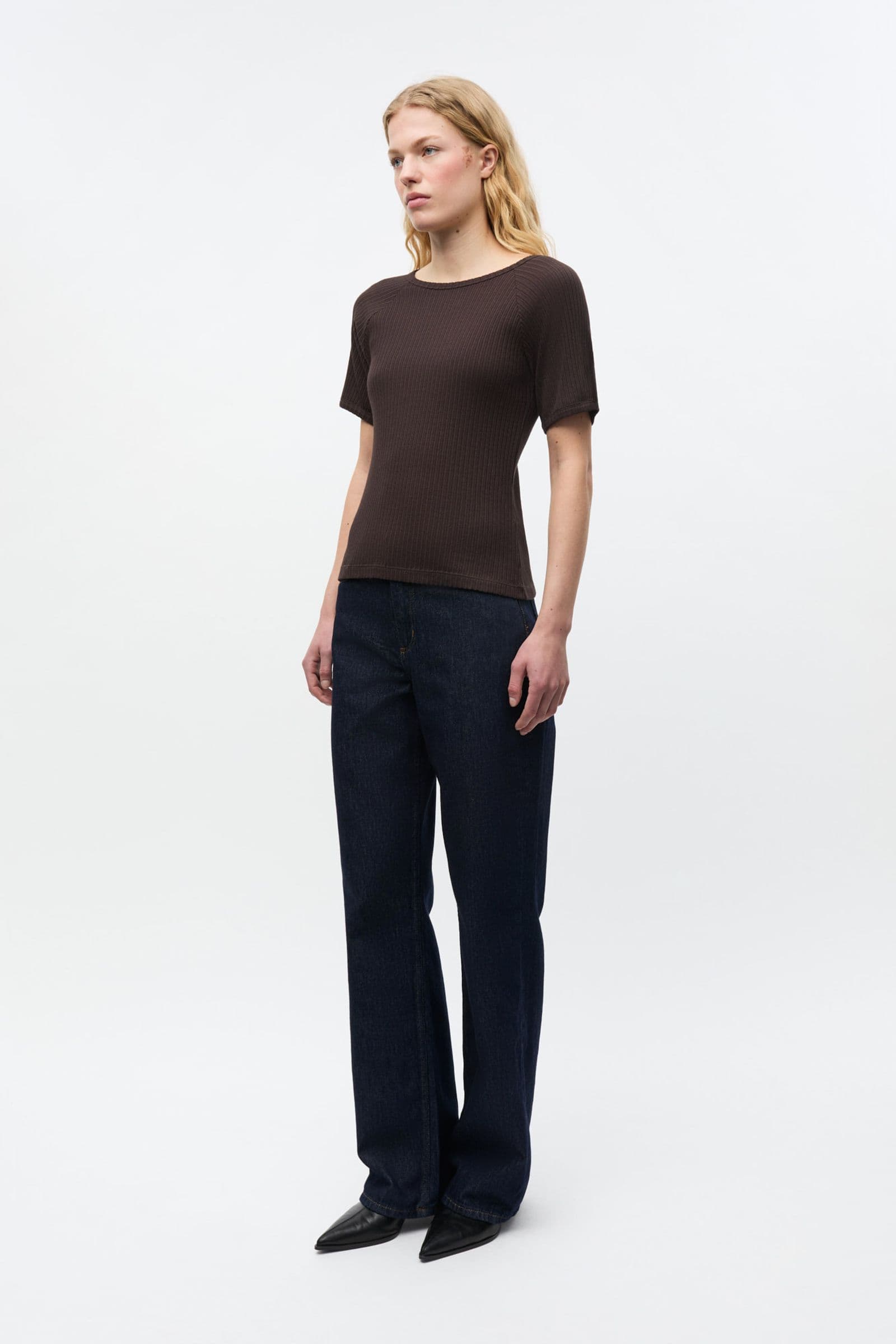 ENVOLVI SS RAGLAN TEE 7275 Chocolate Torte