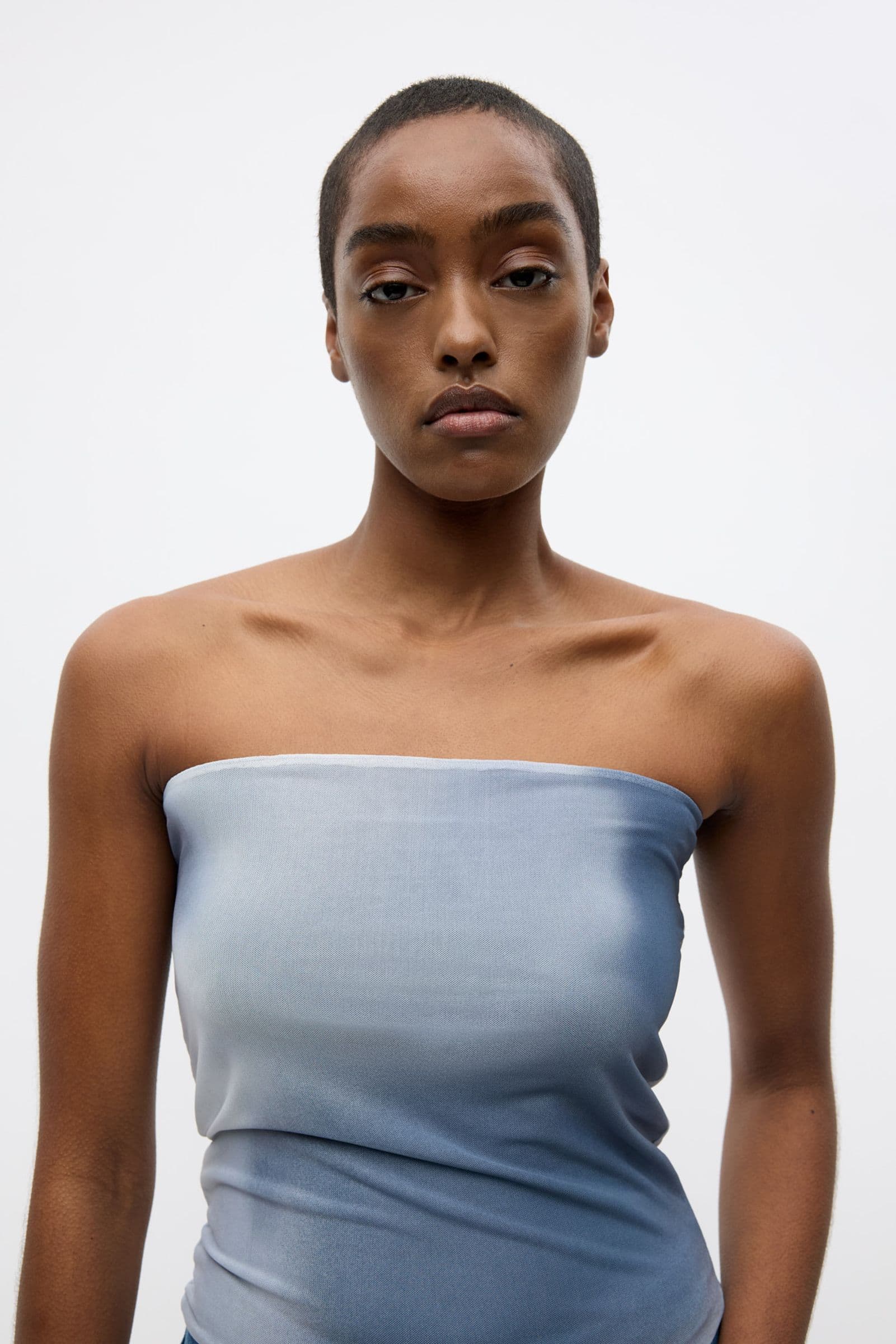 ENWILMA TUBE TOP AOP 7042 DUSTY FOG