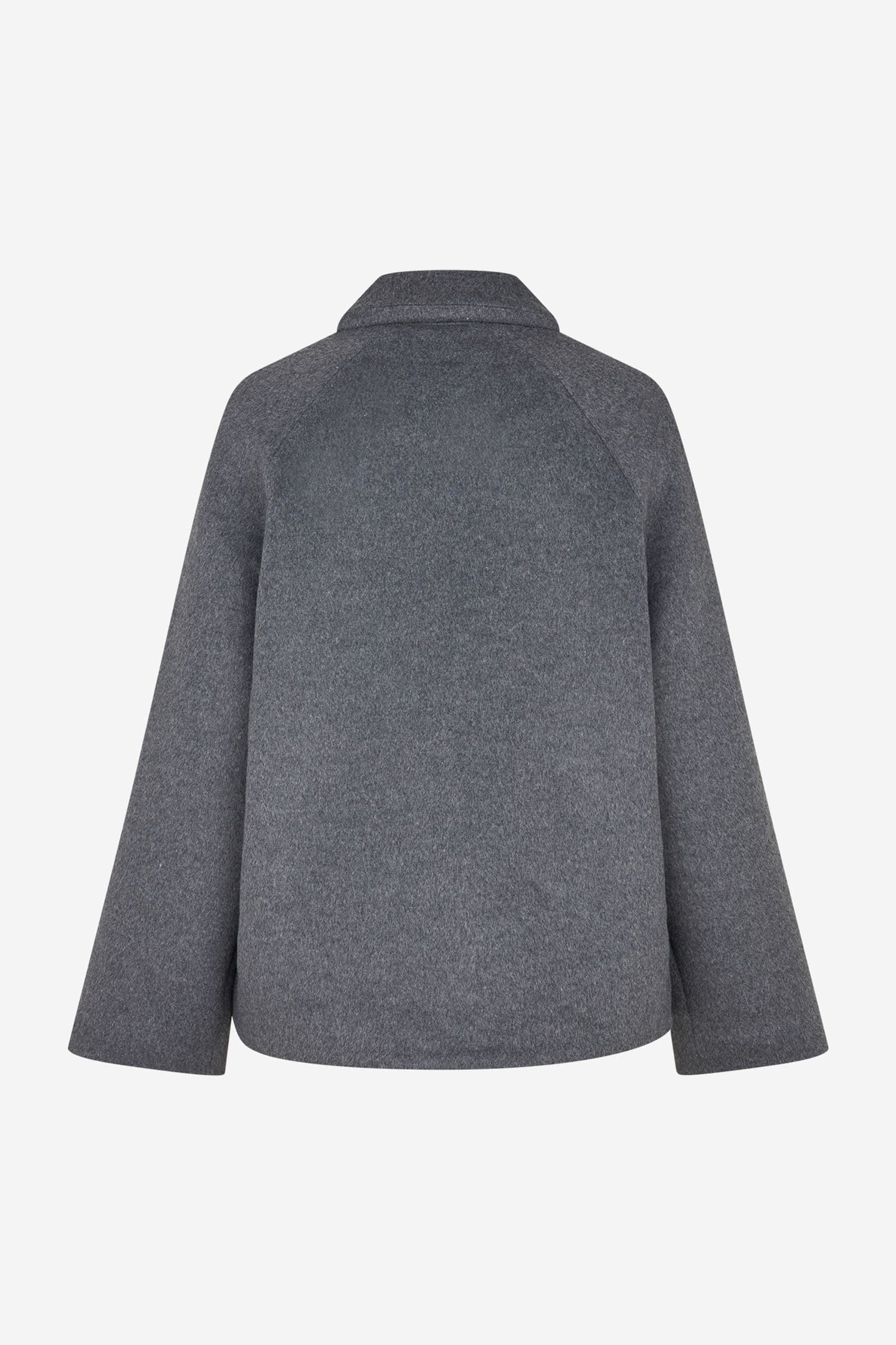 ENKATE SHORT JACKET 7276 Dark Grey Mel