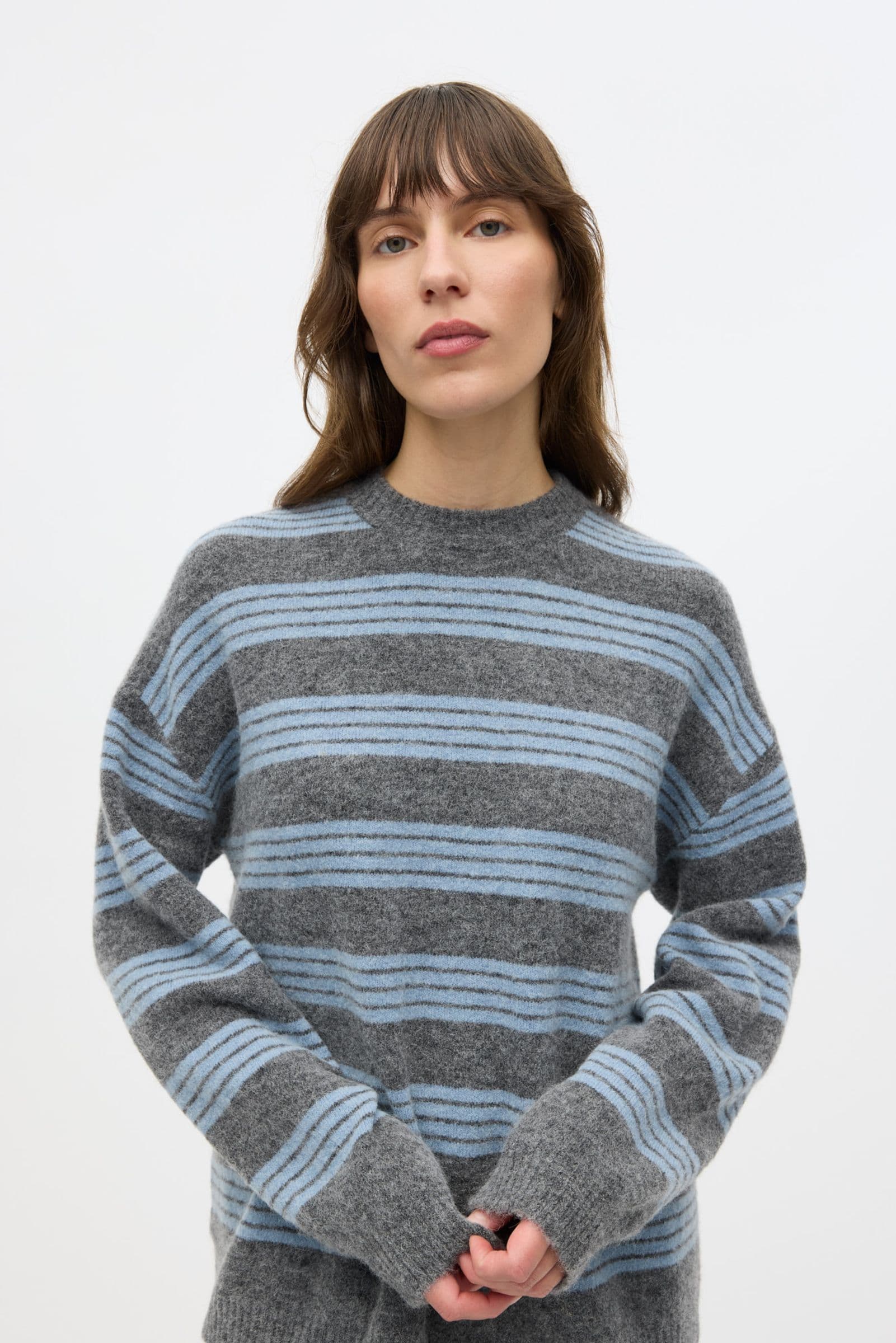 ENADA LS KNIT ST 7216 Faded Denim st