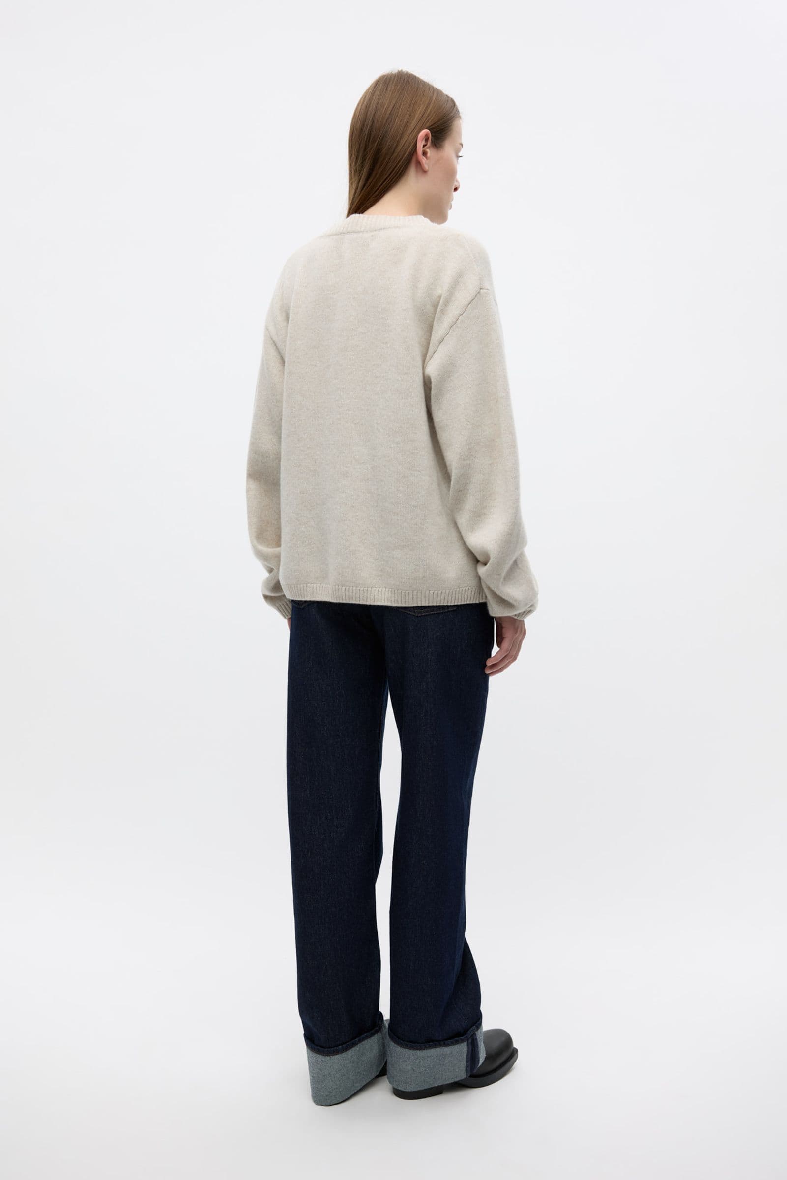 ENELISE LS CARDIGAN 7230 Moonstruck Mel