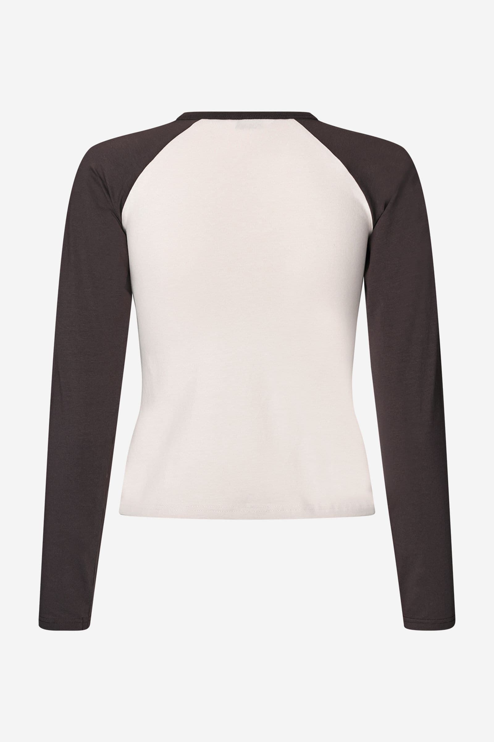 ENMOLLY LS RAGLAN TEE 7143 Chocolate Moon