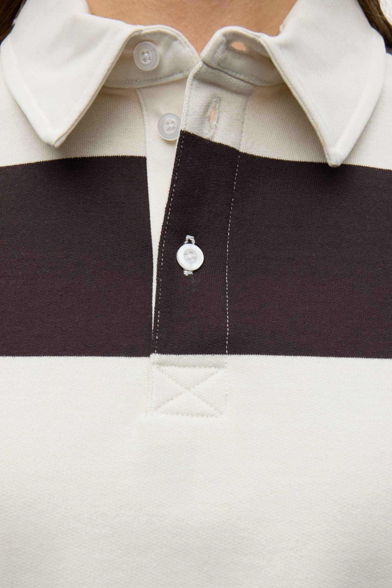 ENTOUR LS POLO ST 7173 Silver Torte Stripe