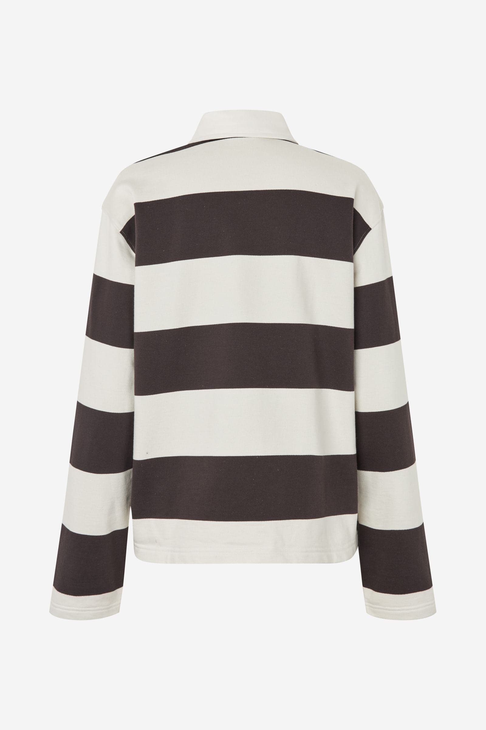 ENTOUR LS POLO ST 7173 Silver Torte Stripe