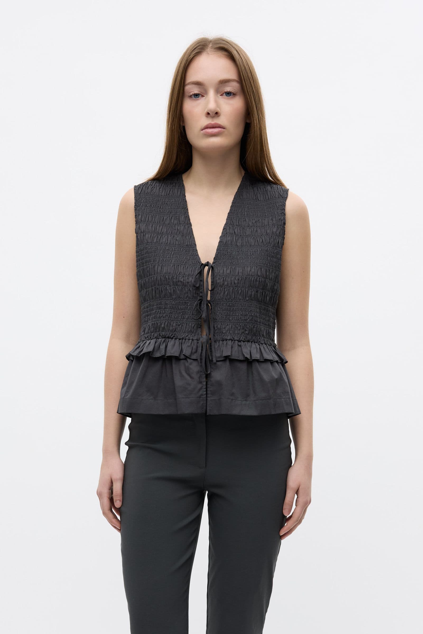ENCECILIA VEST 7175 Asphalt