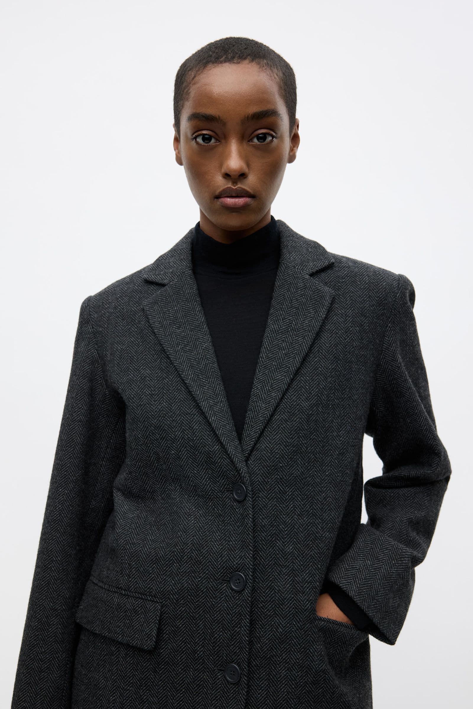 ENCOOT BLAZER 7285 Dark Grey Mel