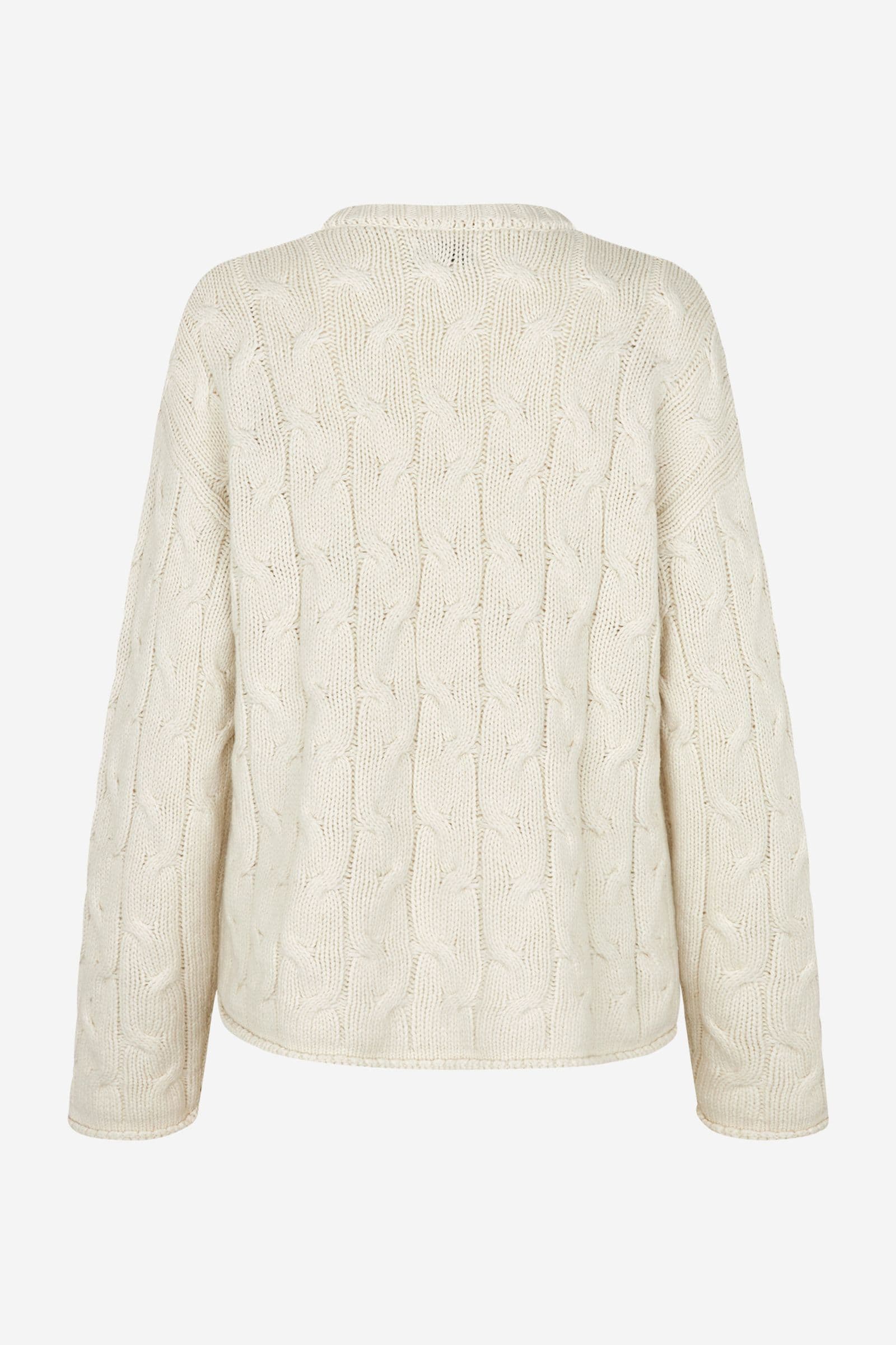 ENFIONA LS O-N KNIT 7284 GARDENIA MEL