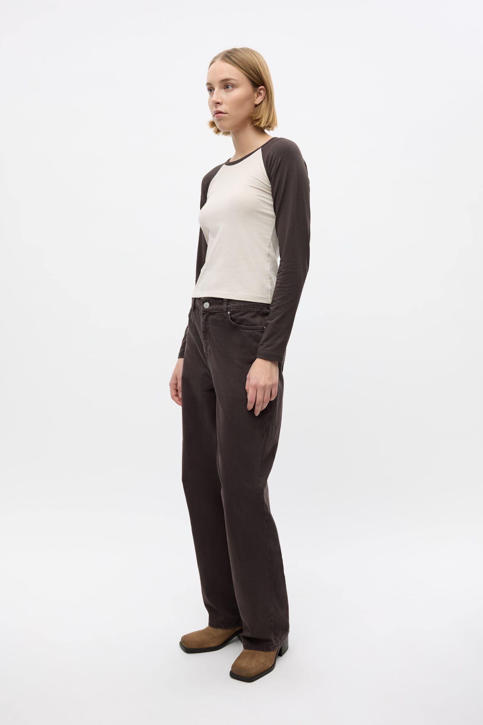 ENBONNIE JEANS 6803 Worn Chocolate